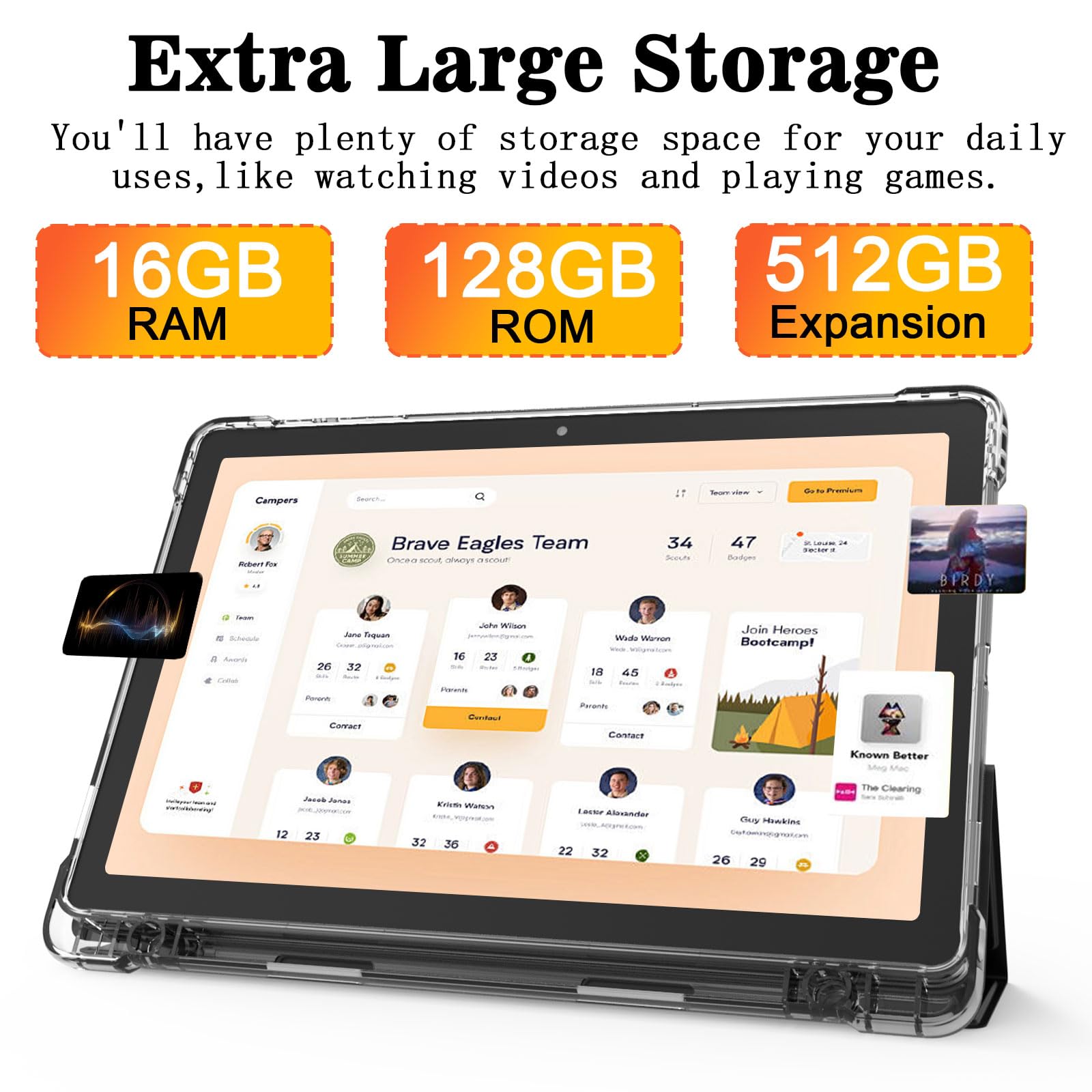 Foto 7 pulgar | Tableta Peicheng 11 Android 14.0 16 Gb Ram 128 Gb Rom 8000 Mah - Venta Internacional.