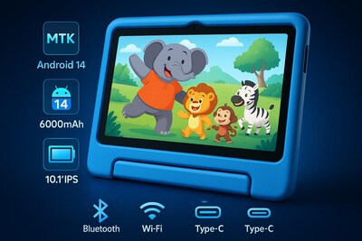 Foto 6 | Tableta De Aprendizaje Para Niños Nobklen Mejorada Octa-core De 10,1'' Hd - Venta Internacional.