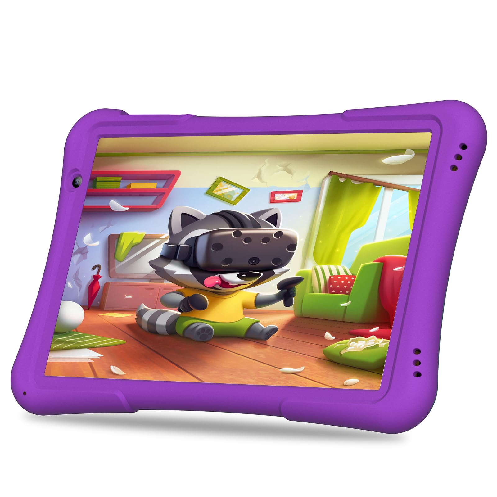 Foto 2 pulgar | Tablet Pritom 10 Kids Android 14 32 Gb, Cuádruple Núcleo, 6000 Mah, Violeta - Venta Internacional.