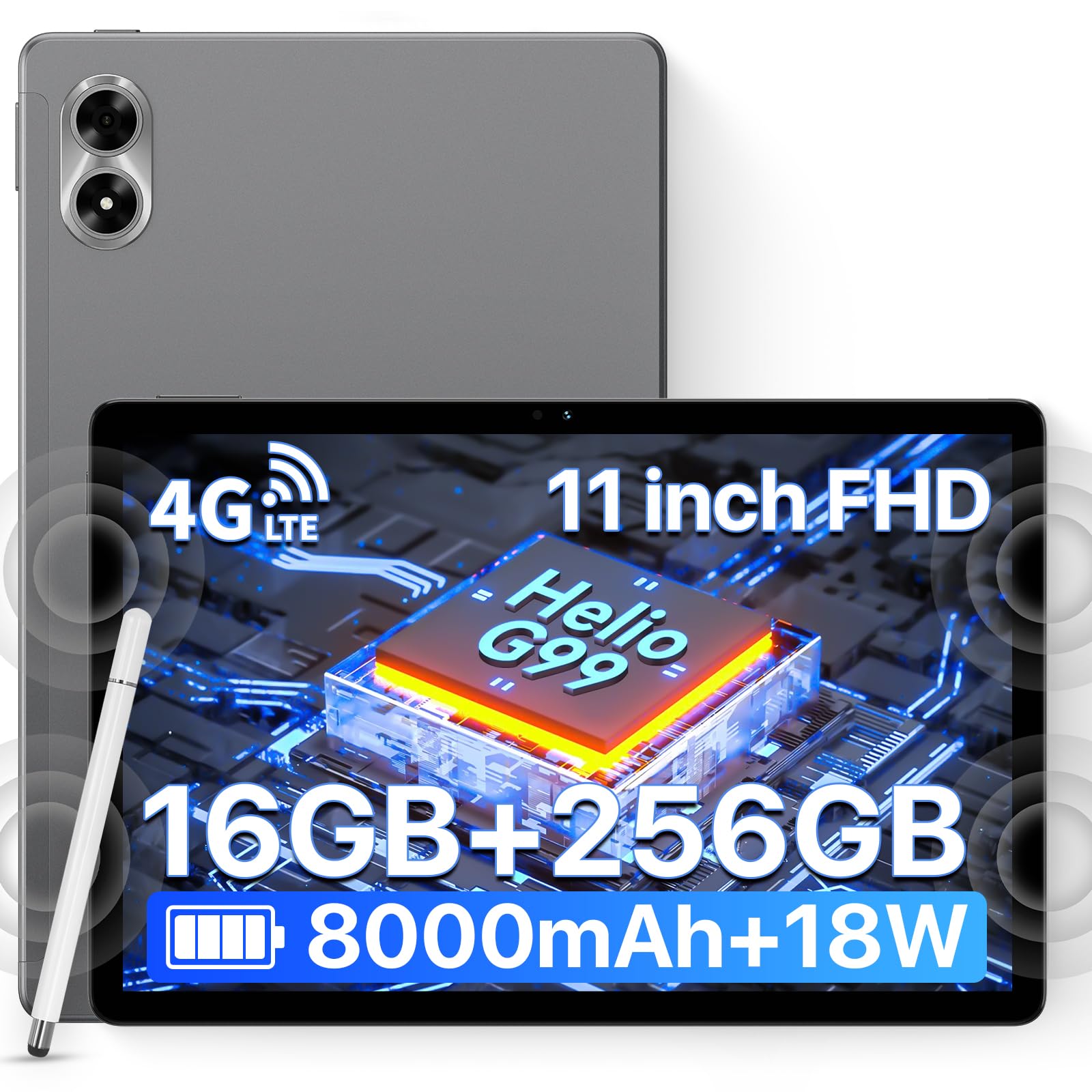 Foto 2 pulgar | Tablet Umidigi G7 Tab Pro 2025 De 16 Gb+256 Gb+1 Tb, 11 Pulgadas, Fhd+ - Venta Internacional.