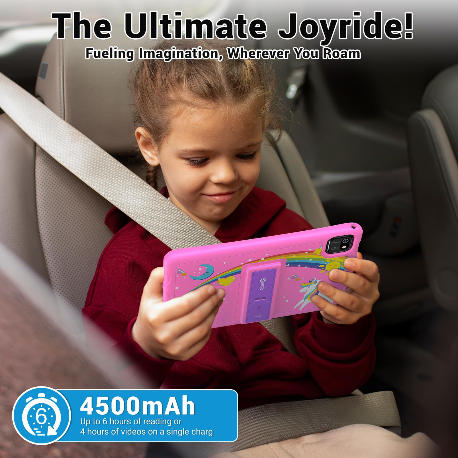 Foto 8 pulgar | Tablet Contixo K103 Para Niños Pequeños, 10 Pulgadas, 3 Gb De Ram, 32 Gb De Almacenamiento, Rosa - Venta Internacional.