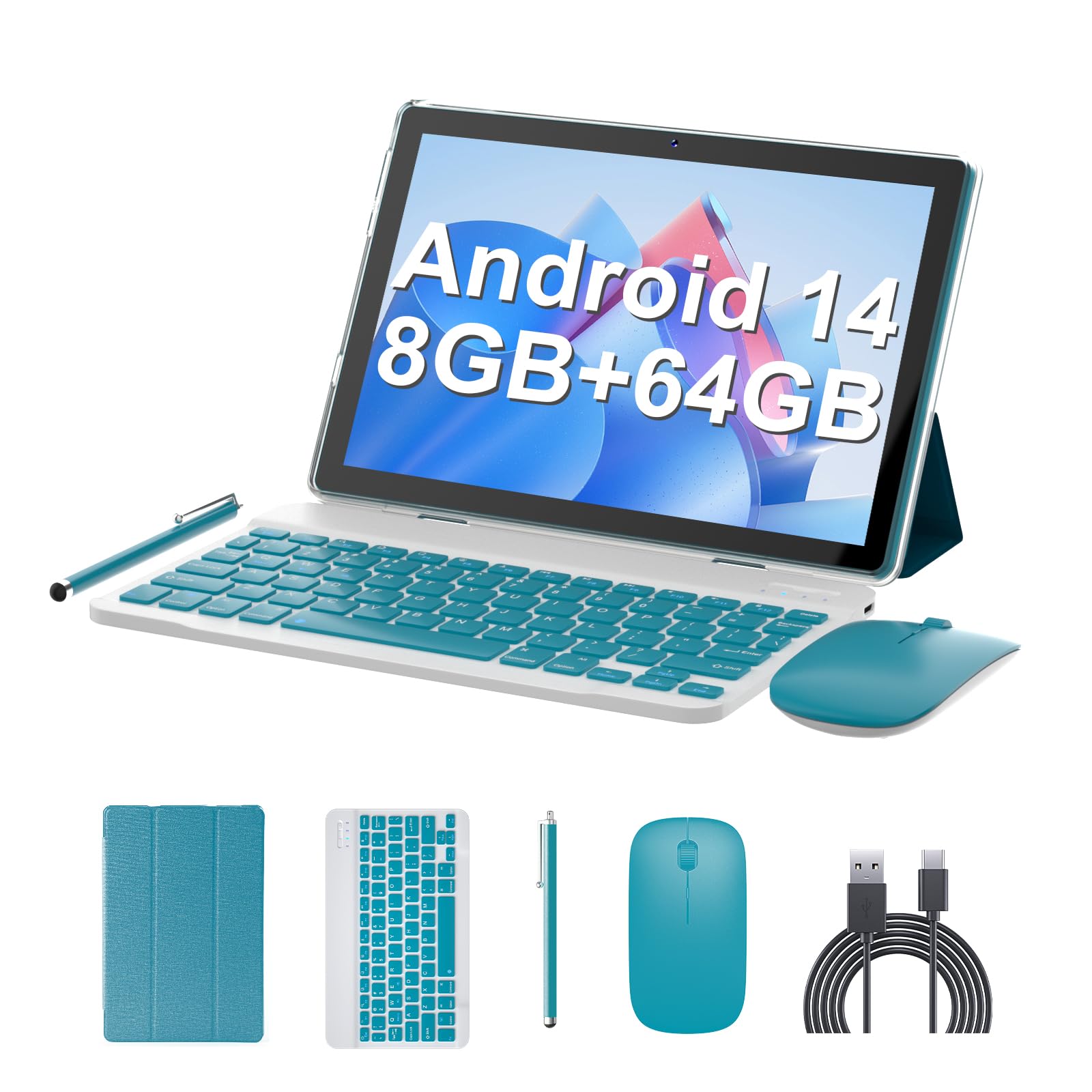 Foto 2 pulgar | Tablet Zzb 10.1 Android 14 8 Gb Ram 64 Gb Rom 1 Tb Expandir - Venta Internacional.