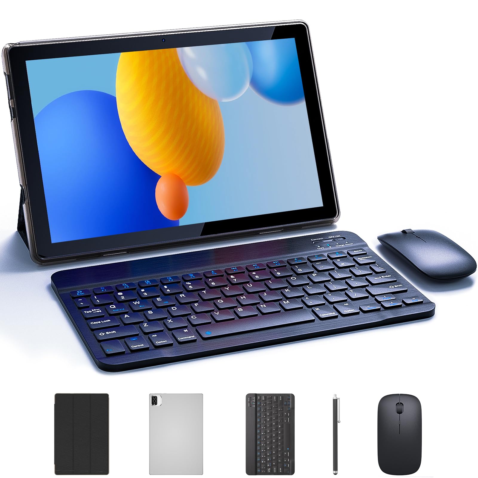 Foto 2 pulgar | Tablet Zzb 2 En 1 Android 14 10.1 Pulgadas, 8 Gb+64 Gb, 6000 Mah Tab - Venta Internacional.