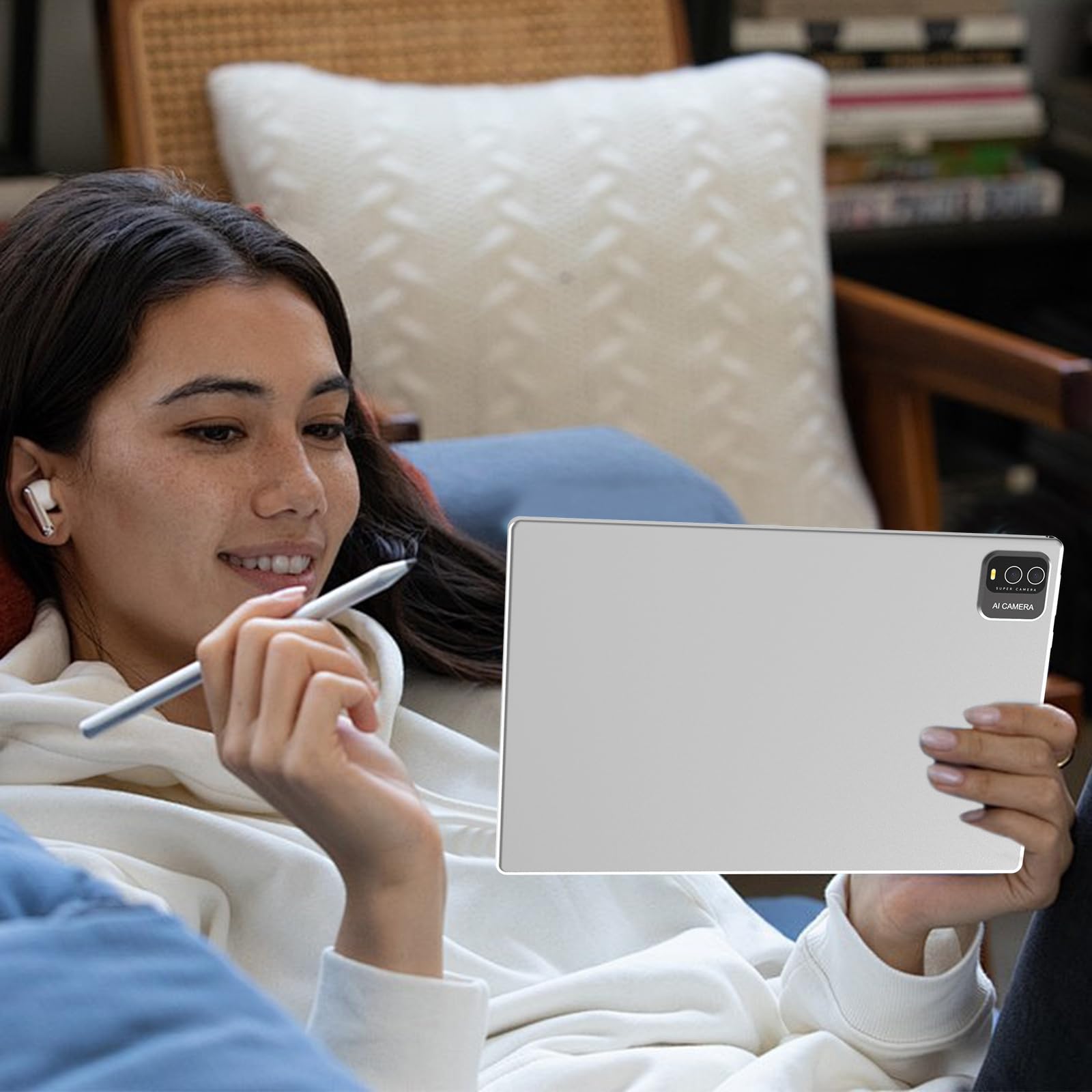 Foto 6 | Tablet Zzb 2 En 1 Android 14 10.1 Pulgadas, 8 Gb+64 Gb, 6000 Mah Tab - Venta Internacional.
