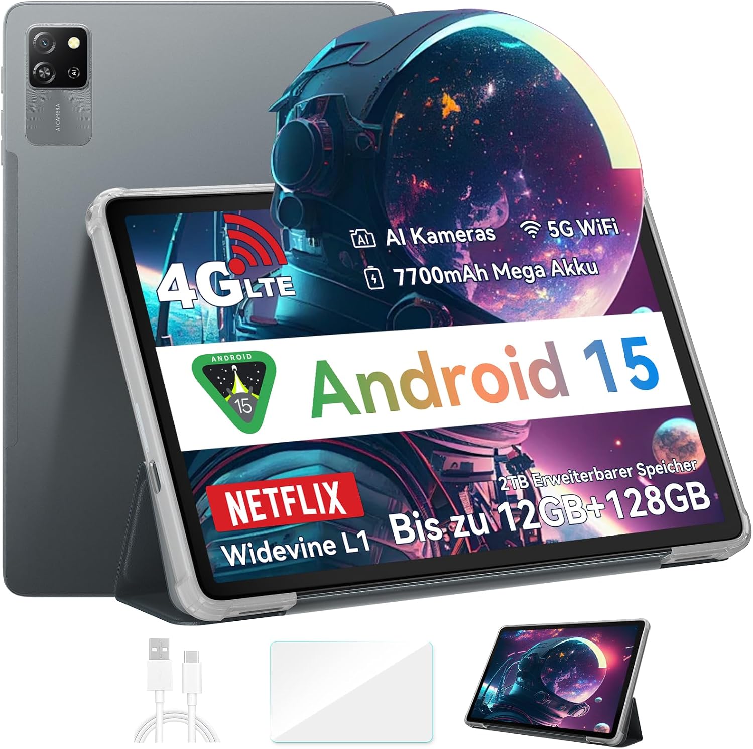Foto 2 pulgar | Tablet Blackview Tab 60pro 10.1 Pulgadas 128 GB 12 GB RAM - Venta Internacional