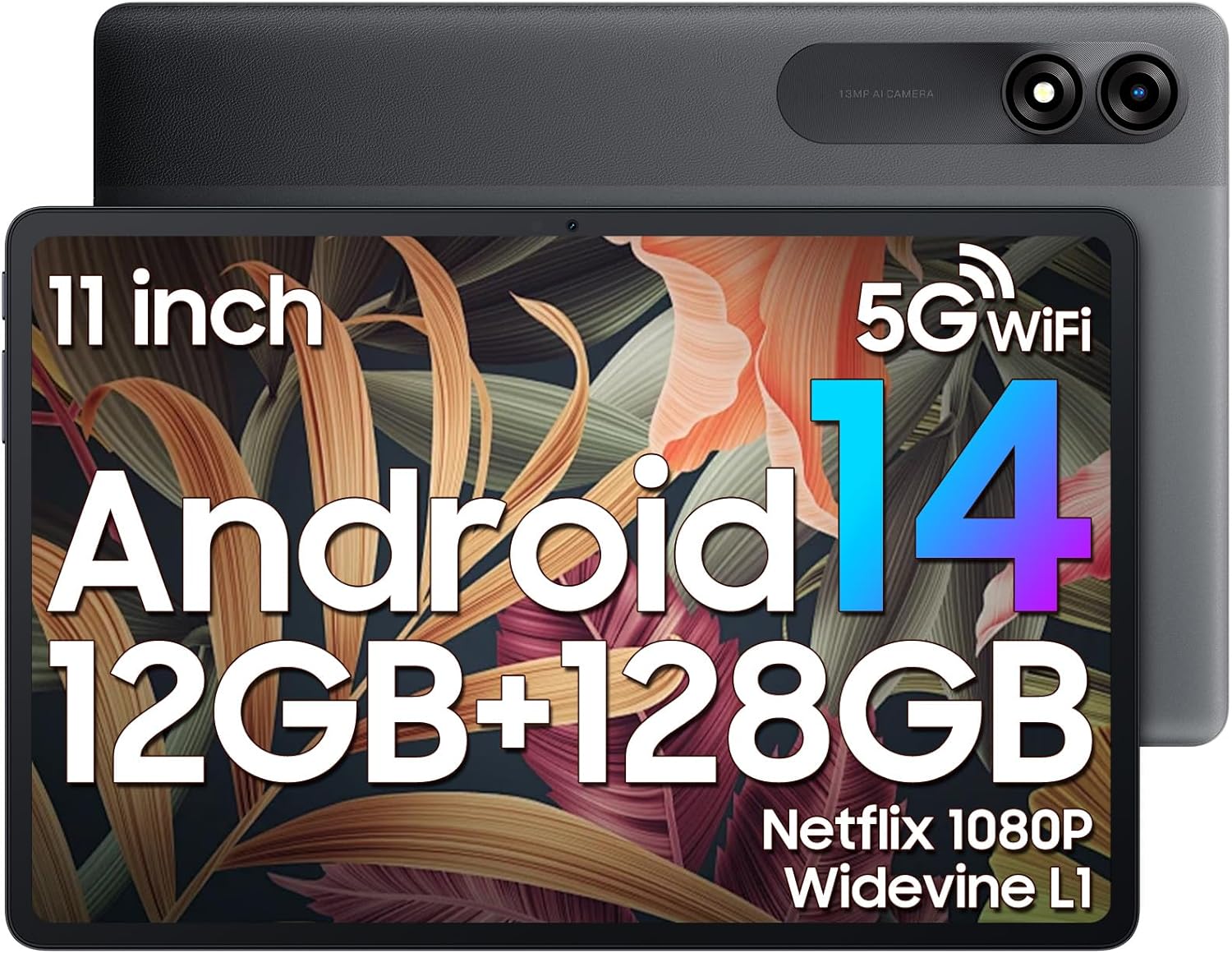 Foto 2 pulgar | Tablet Blackview 5G Tab90 11 Pulgadas 128 GB ROM 12 GB RAM - Venta Internacional