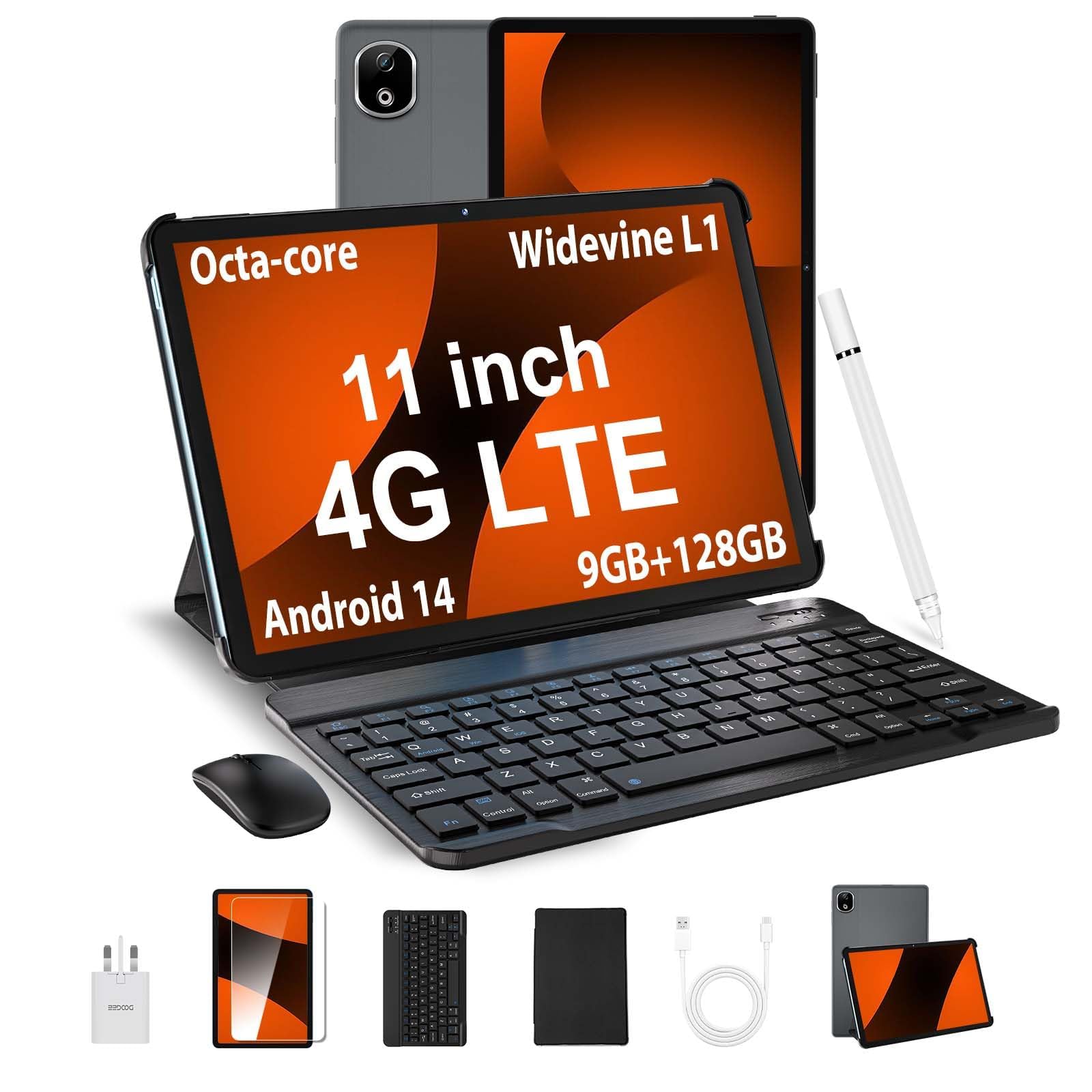 Foto 2 pulgar | Tablet Doogee T30e De 11 Pulgadas  9 Gb De Ram  128 Gb De Rom  Android 14 - Venta Internacional.