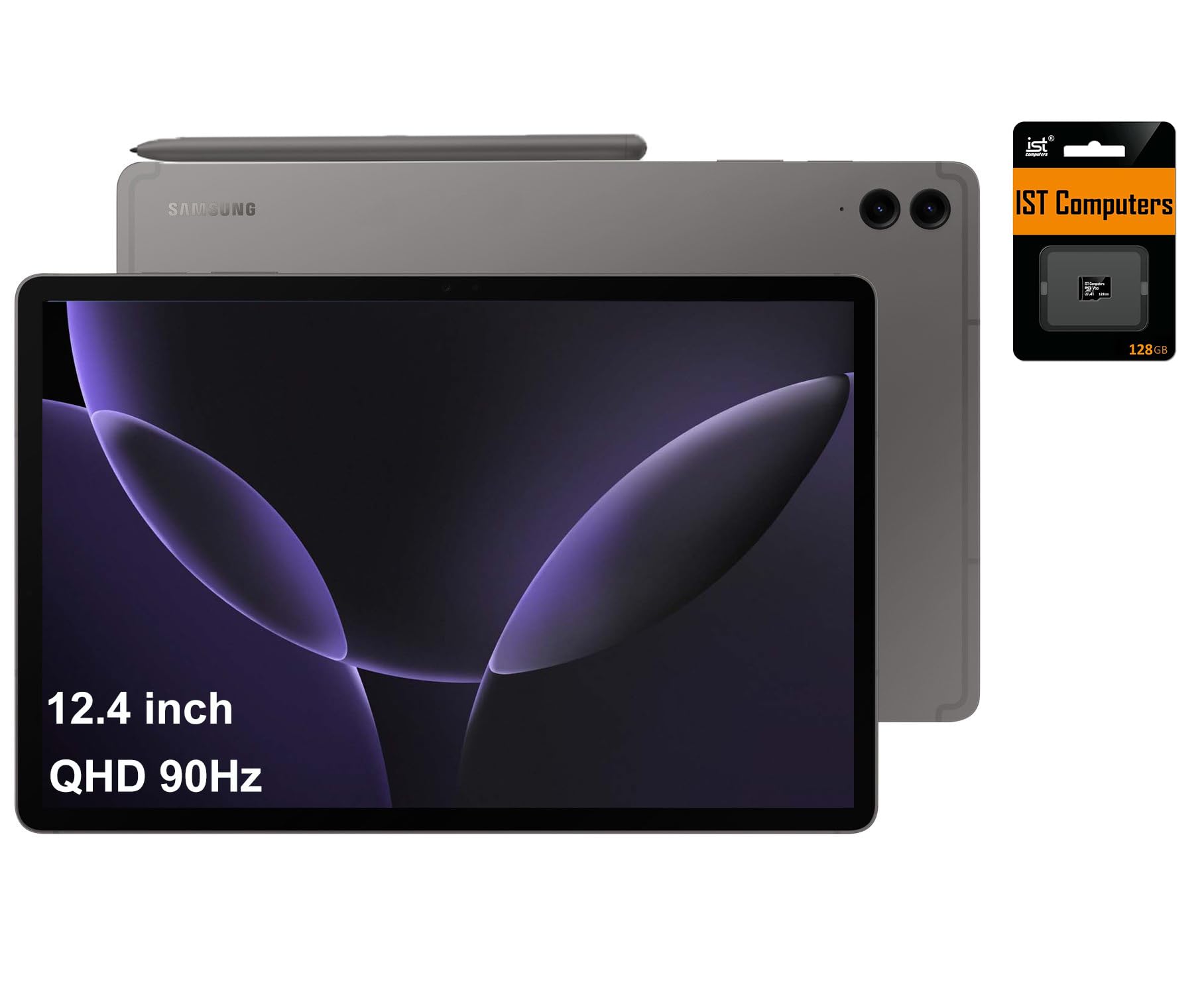 Foto 1 | Tableta Samsung Galaxy Tab S9 Fe+ Plus Sm-x610 De 8 Gb/256 Gb  Color Gris - Venta Internacional.