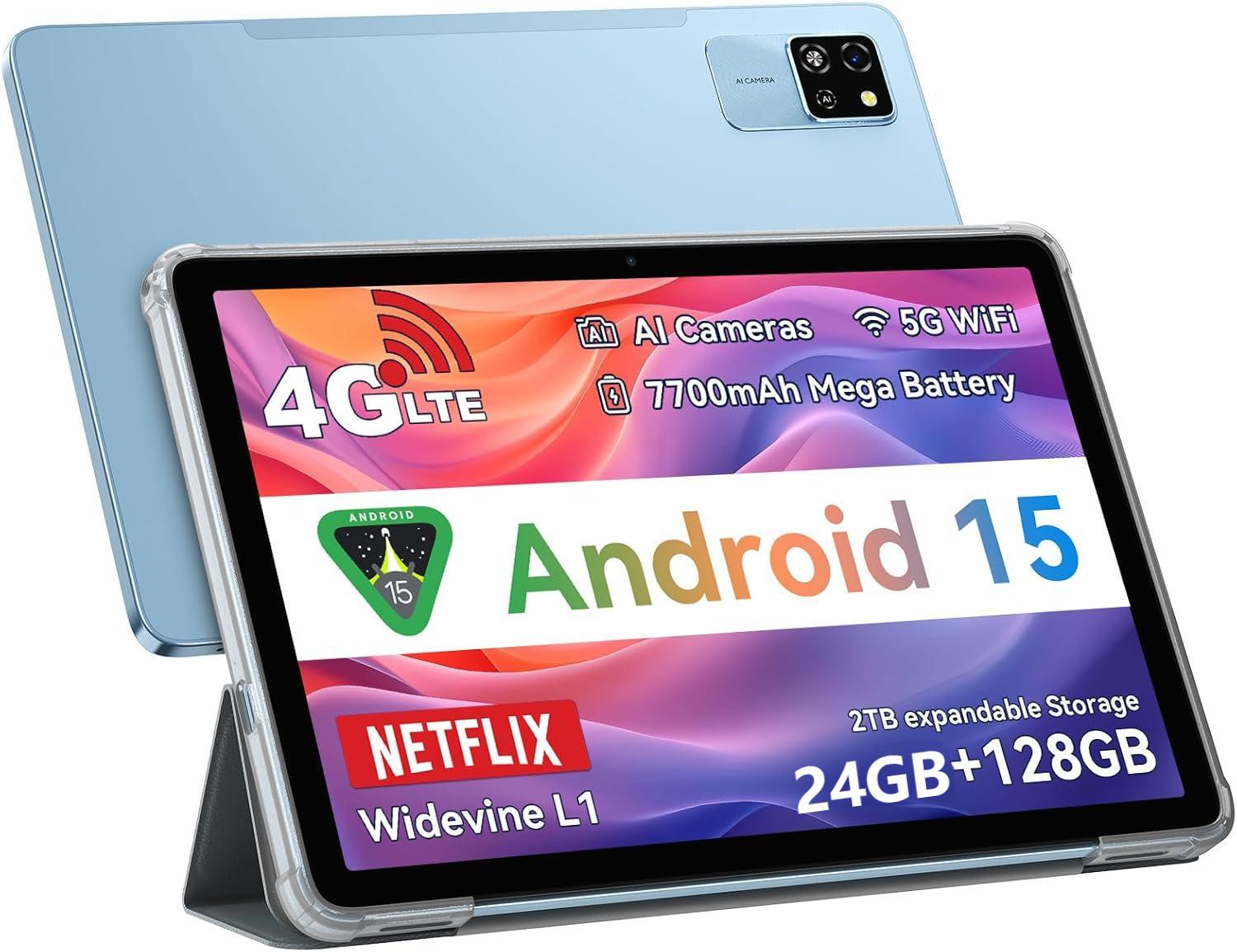 Foto 1 | Tablet Blackview Tab 60pro Azul De 24 Gb+128 Gb De 10,1'' Android 15 5g - Venta Internacional.