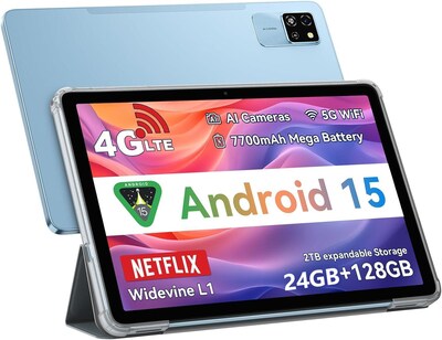 Foto 1 | Tablet Blackview Tab 60pro Azul De 24 Gb+128 Gb De 10,1'' Android 15 5g - Venta Internacional.