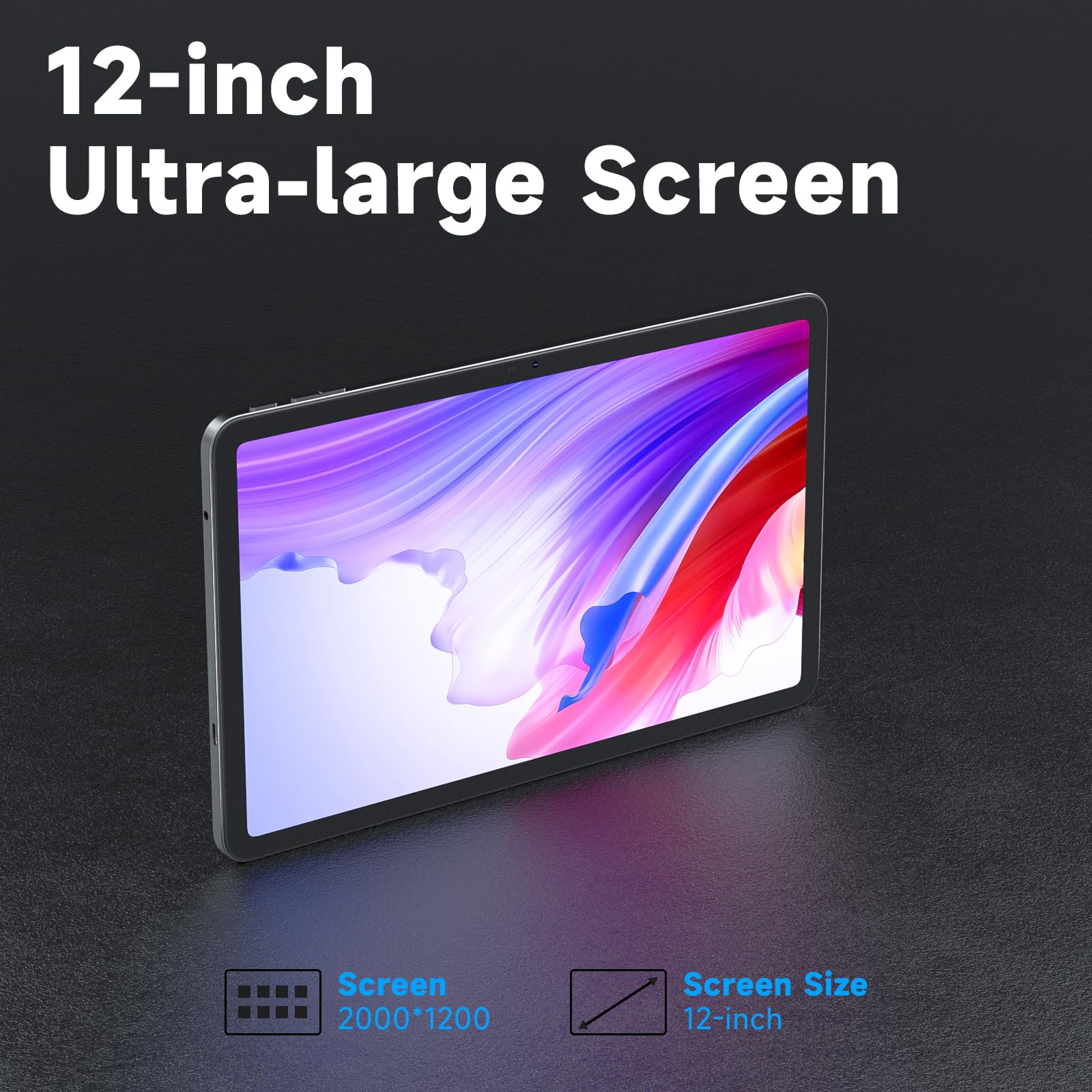 Foto 4 pulgar | Kit De Tableta Peicheng T30 Max Android 15.0 12 Pulgadas 20 Gb Ram 128 Gb - Venta Internacional.