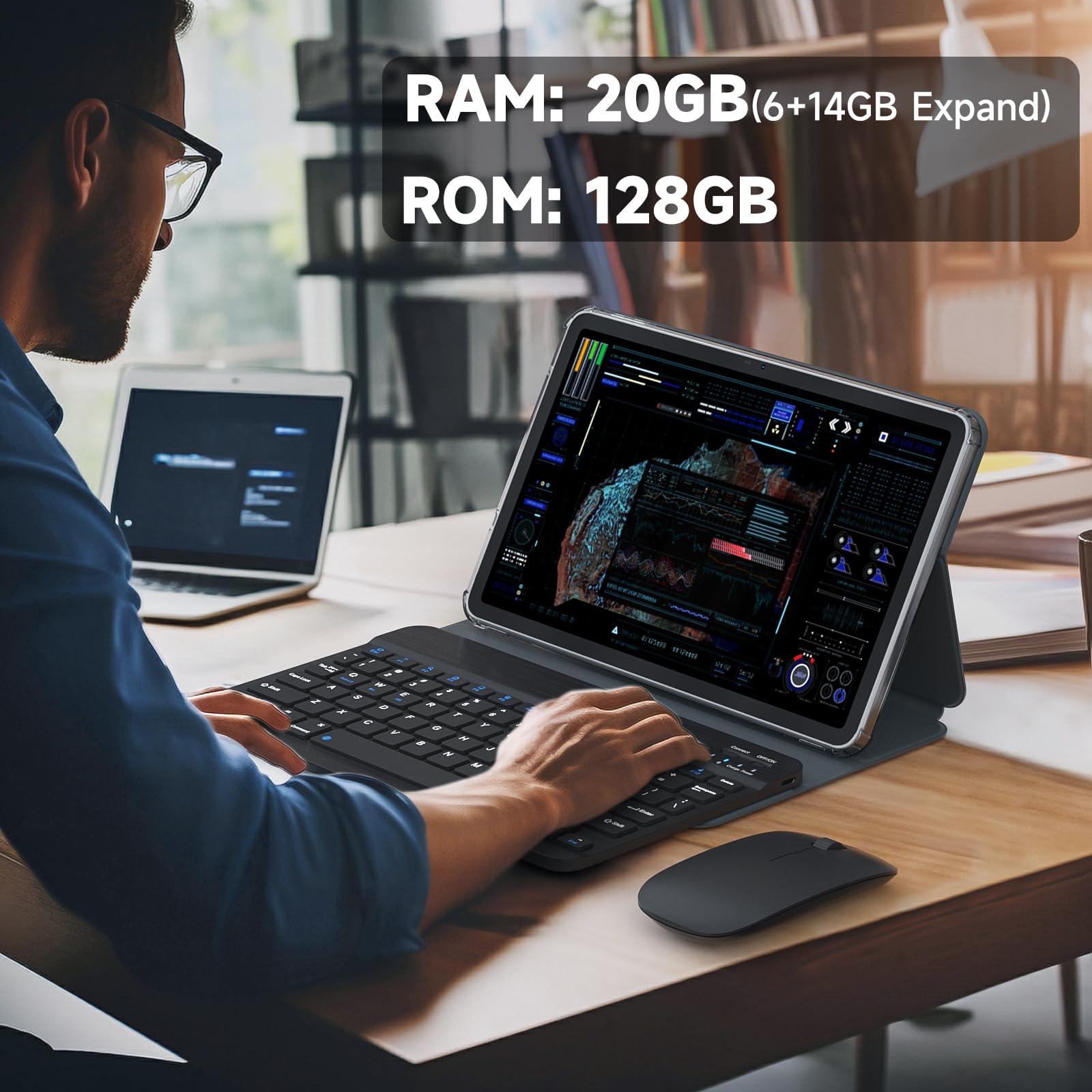 Foto 7 | Kit De Tableta Peicheng T30 Max Android 15.0 12 Pulgadas 20 Gb Ram 128 Gb - Venta Internacional.