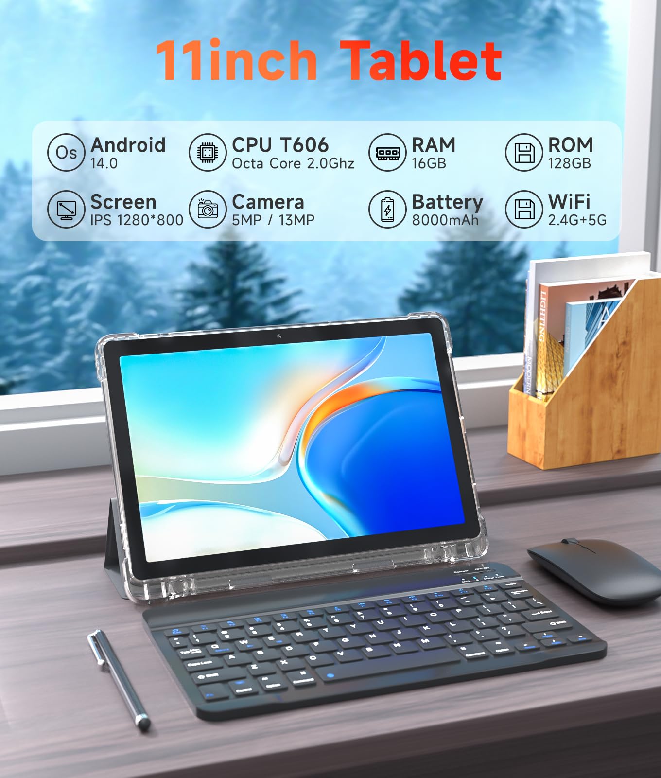 Foto 2 | Tableta Peicheng 11 Android 14.0 16 Gb Ram 128 Gb Rom 8000 Mah - Venta Internacional.