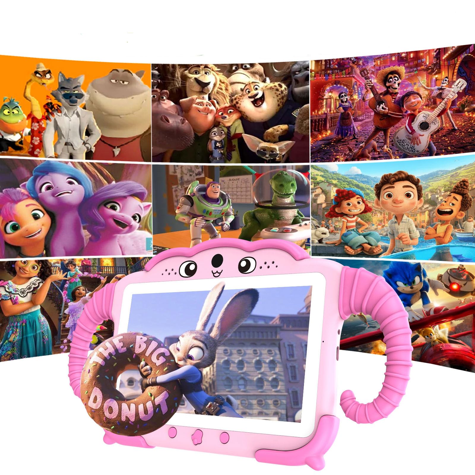 Foto 4 pulgar | Tableta Infantil Yosatoo Zids701 De 7 Pulgadas Con Doble Cámara Wifi Y Funda - Venta Internacional.