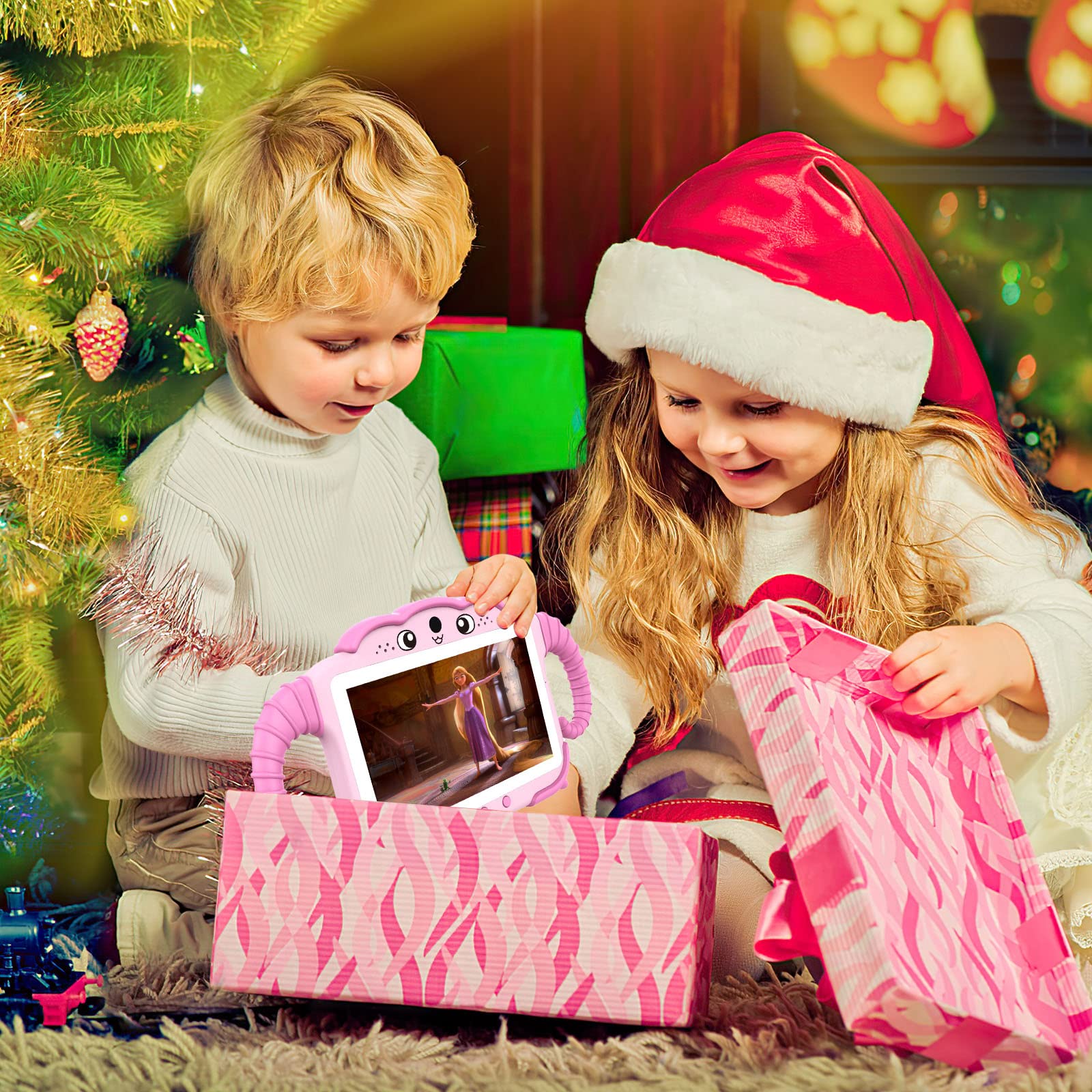 Foto 6 | Tableta Infantil Yosatoo Zids701 De 7 Pulgadas Con Doble Cámara Wifi Y Funda - Venta Internacional.