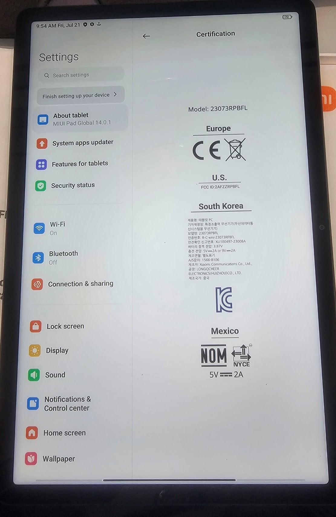 Foto 3 pulgar | Tablet Xiaomi Redmi Pad Se Wifi 11'' 256gb + 8gb Ram Púrpura - Venta Internacional.
