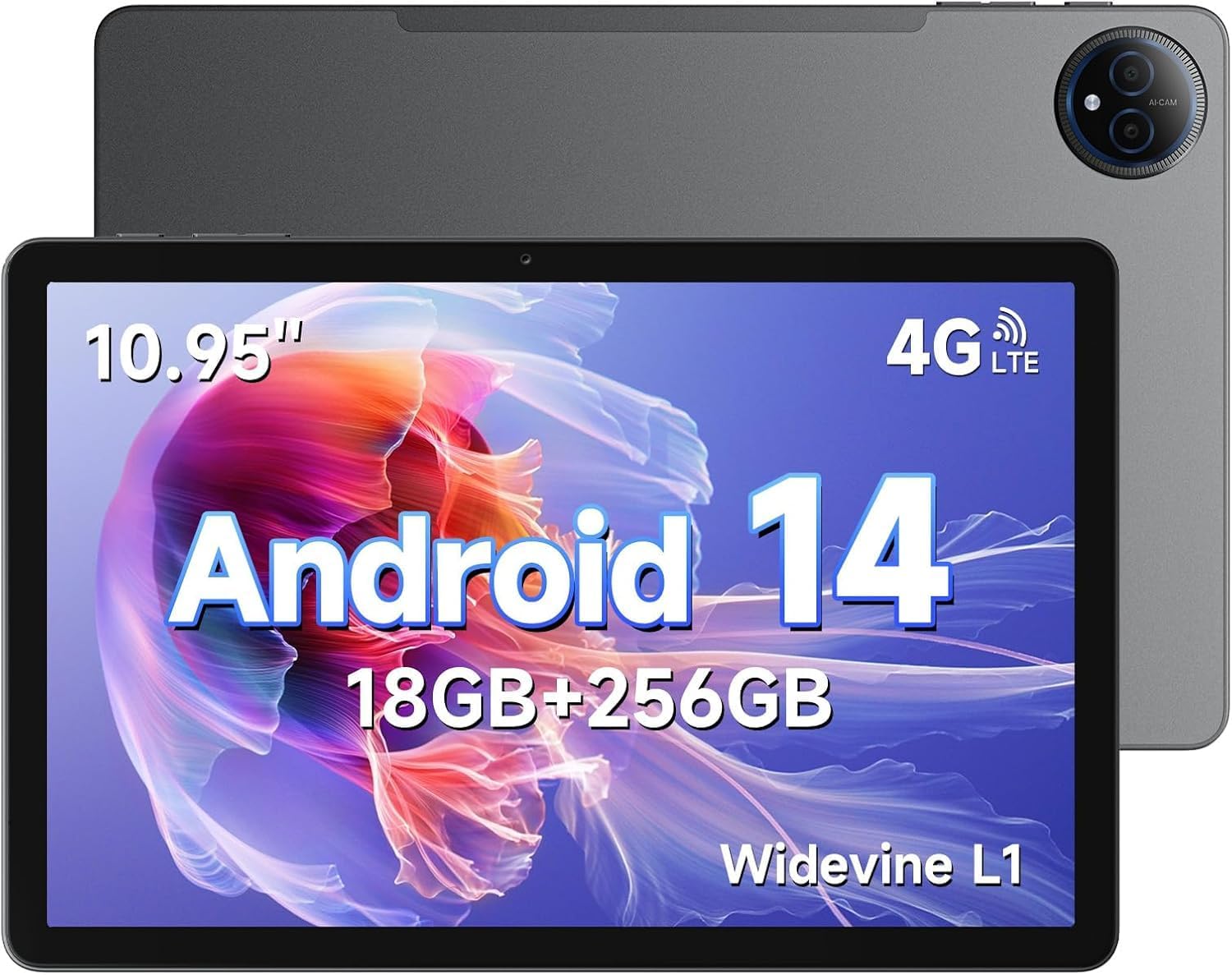 Foto 1 | Tablet Fossibot Tab 12 De 18 Gb+256 Gb  10 95 Pulgadas  Android 14  7000 Mah - Venta Internacional.