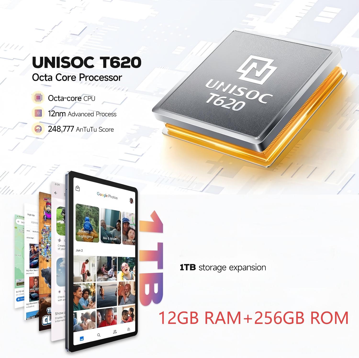 Foto 6 pulgar | Tablet Ulefone Tab A11 12 Gb Ram 256 Gb Rom 11 Pulgadas Android 14 - Venta Internacional.
