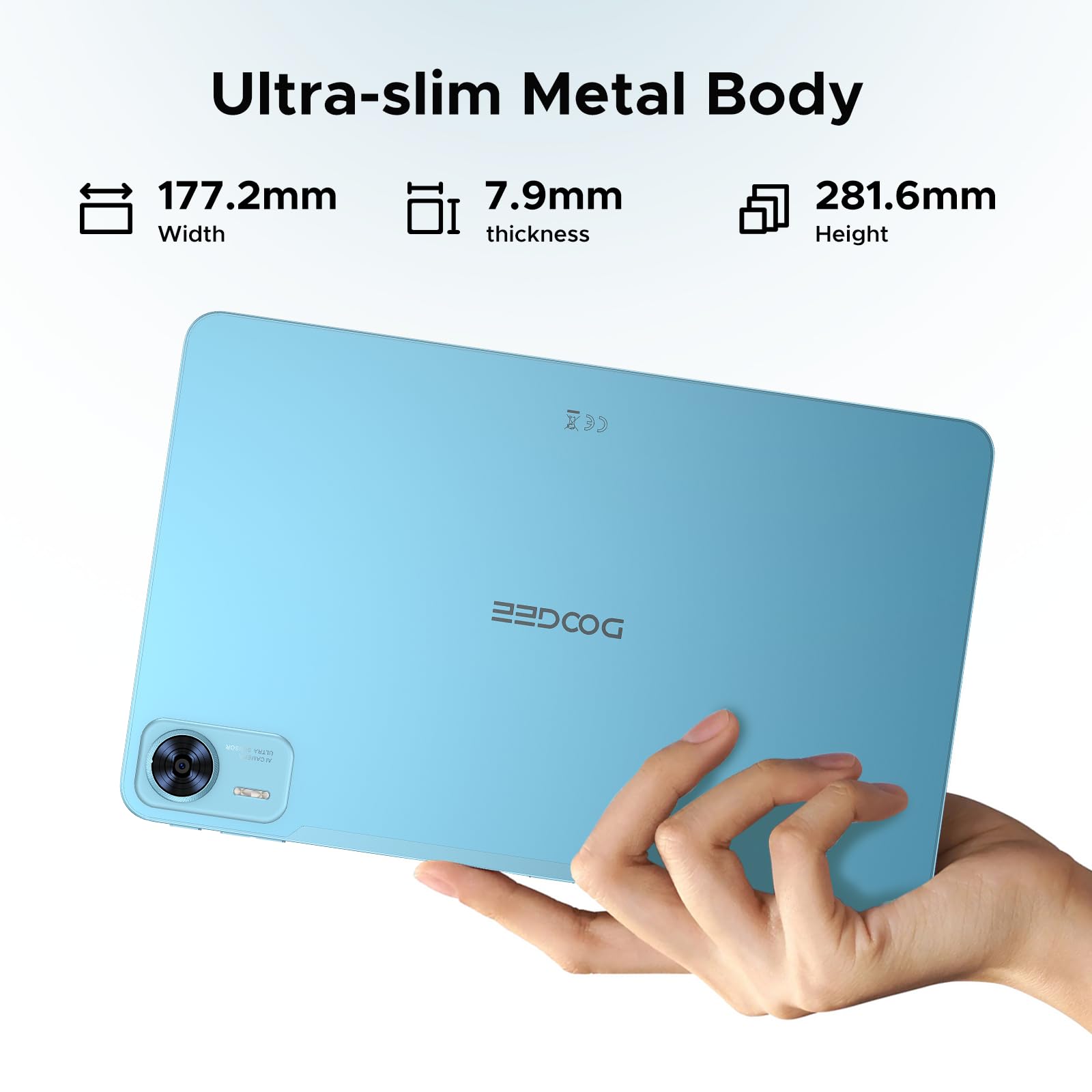 Foto 8 pulgar | Tablet Doogee T36 (2025) Android 15 12 Pulgadas 20 Gb+256 Gb/2 Tb Azul - Venta Internacional.