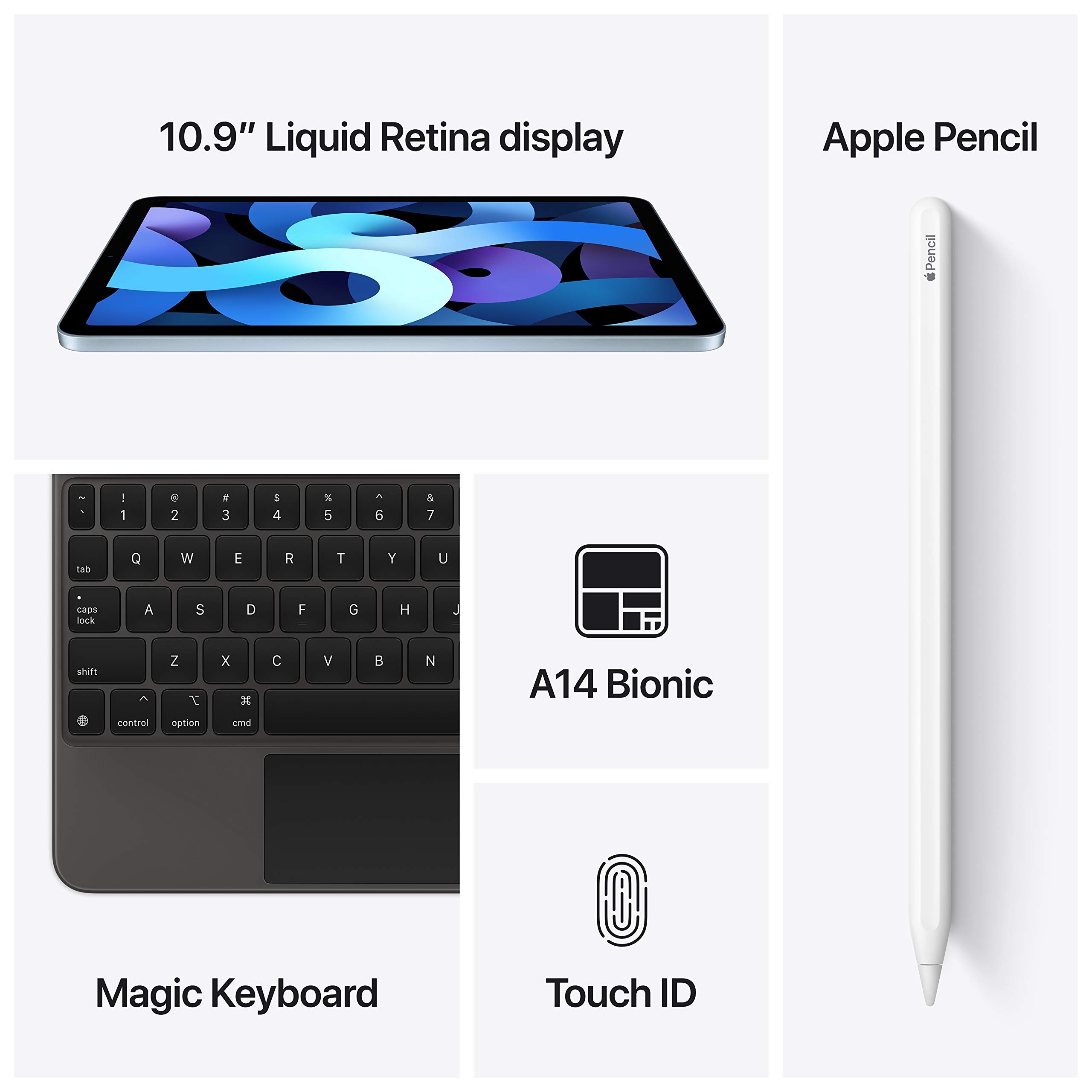 Foto 6 | Reacondicionado Tablet Apple Ipad Air 4 256gb Wifi Silver Renewed Premium - Venta Internacional.
