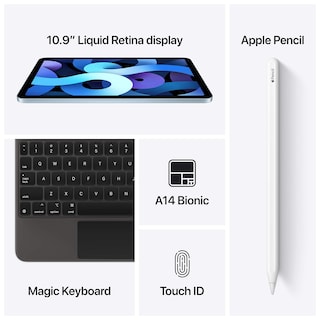Foto 6 | Reacondicionado Tablet Apple Ipad Air 4 256gb Wifi Silver Renewed Premium - Venta Internacional.