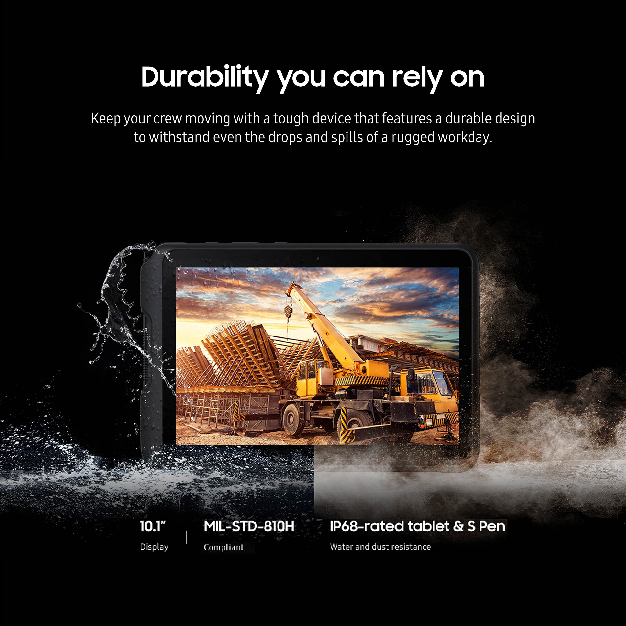 Foto 6 pulgar | Tableta Samsung Galaxy Tabactive4 Pro De 10 1''  64 Gb  Wi-fi  4 Gb De Ram - Venta Internacional.