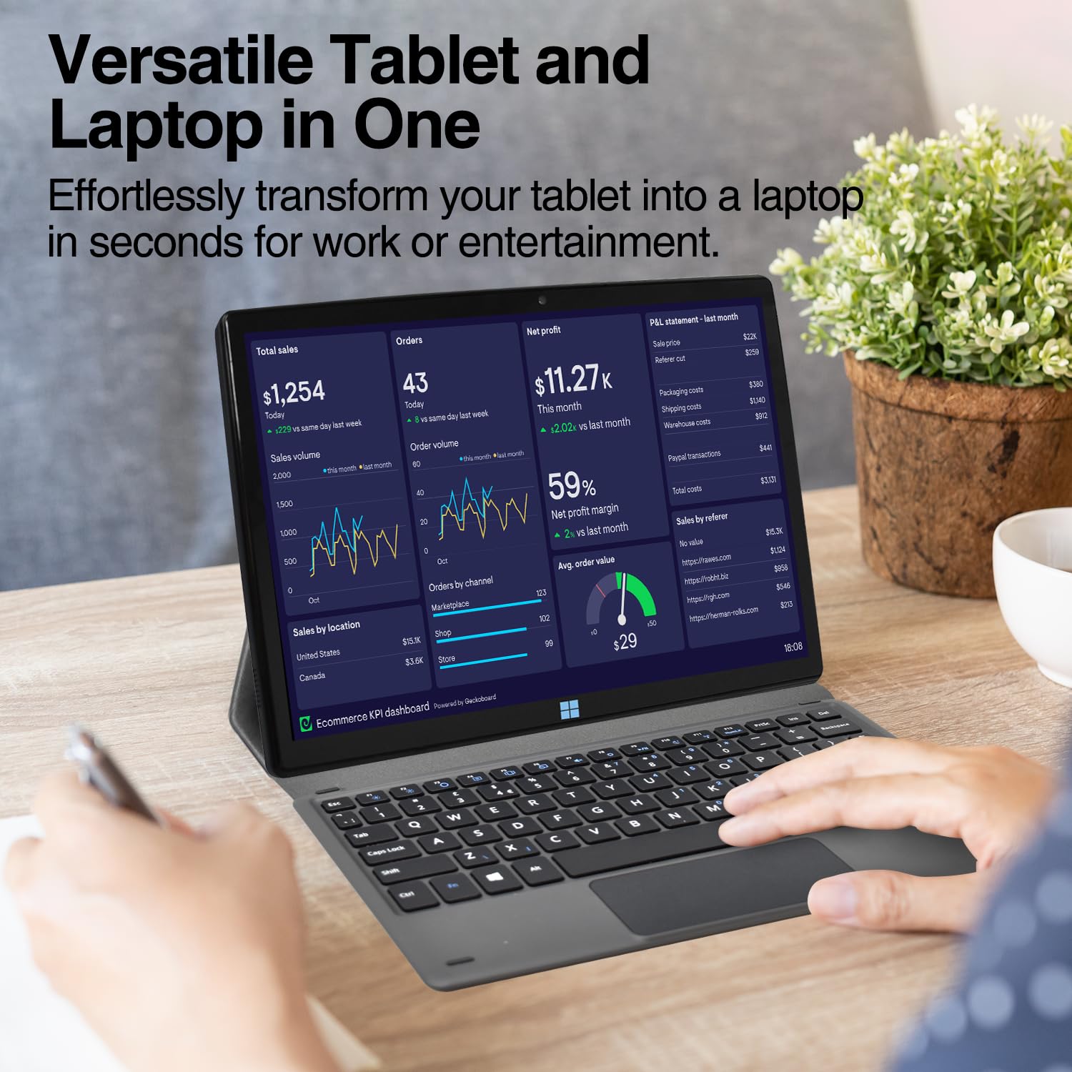 Foto 7 pulgar | Tablet Fusion5 232 Pro N5 10.1 Pulgadas Windows 11 8 Gb Ram 256 Gb Ssd - Venta Internacional.