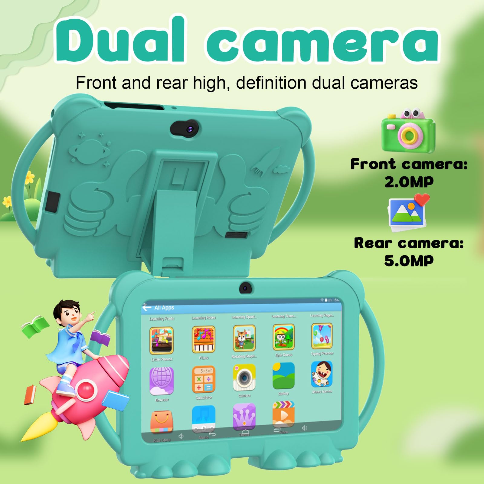 Foto 5 pulgar | Tableta Para Niños Zzb Android 12 De 7 Pulgadas  4 Gb De Ram  32 Gb De Rom - Venta Internacional.