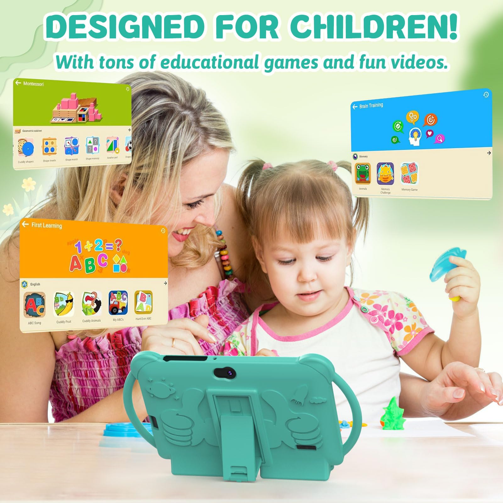 Foto 7 pulgar | Tableta Para Niños Zzb Android 12 De 7 Pulgadas  4 Gb De Ram  32 Gb De Rom - Venta Internacional.