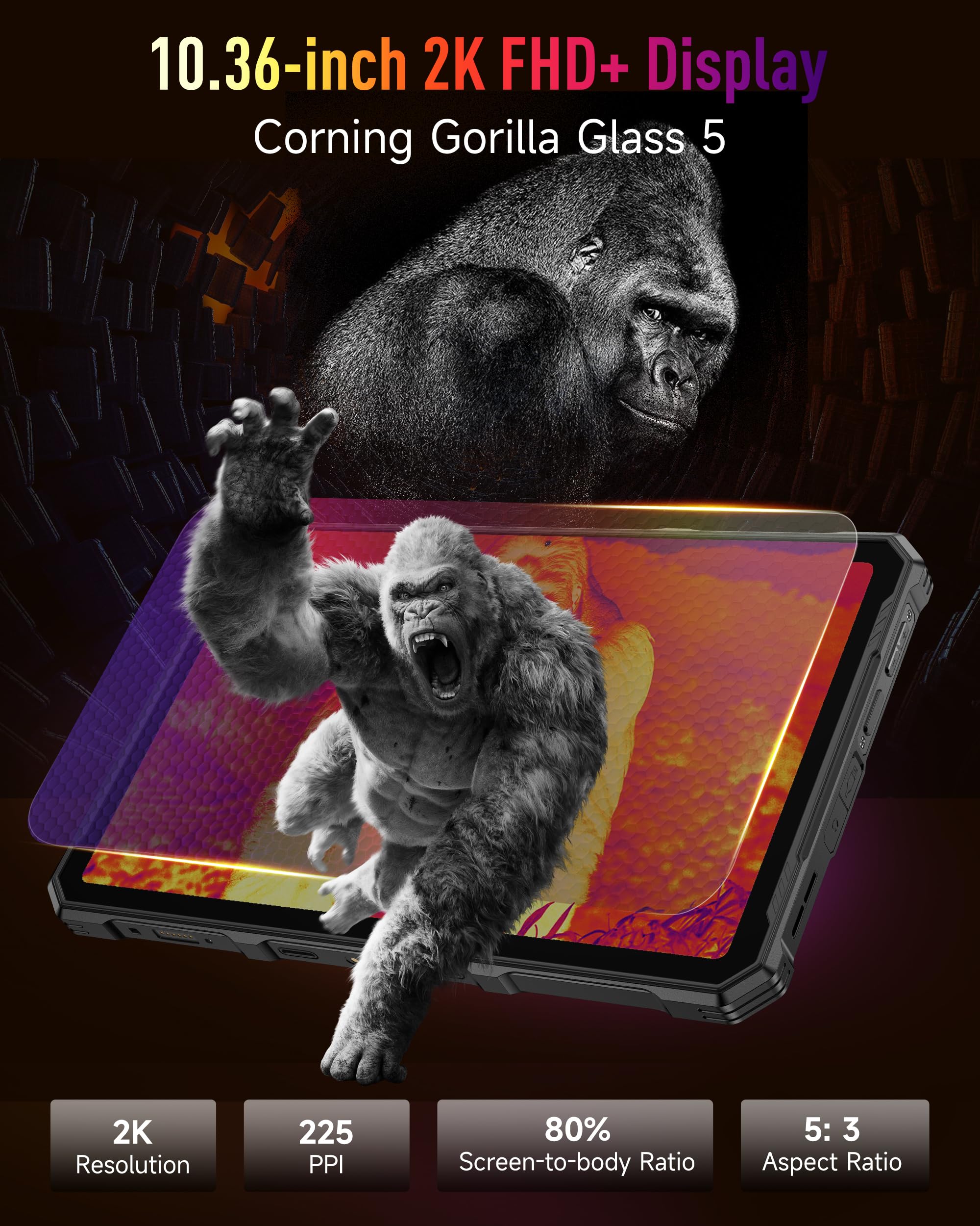 Foto 5 | Tableta Robusta Ulefone Armor Pad 4 Ultra 5g 16 Gb + 256 Gb Android 14 - Venta Internacional.