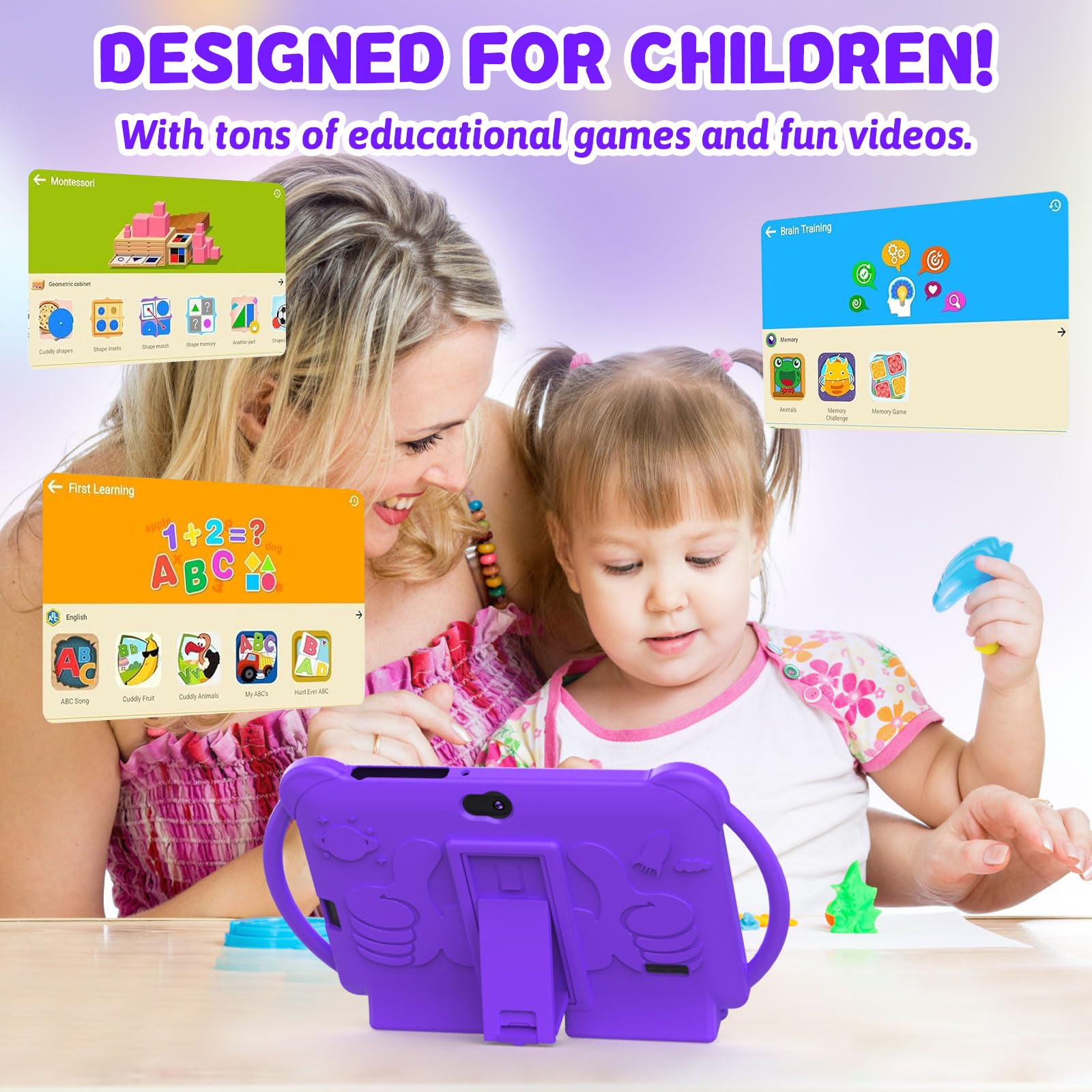Foto 6 | Tablet Zzb Kids De 7 Pulgadas Con Android 12  4 Gb De Ram  32 Gb De Rom - Venta Internacional.