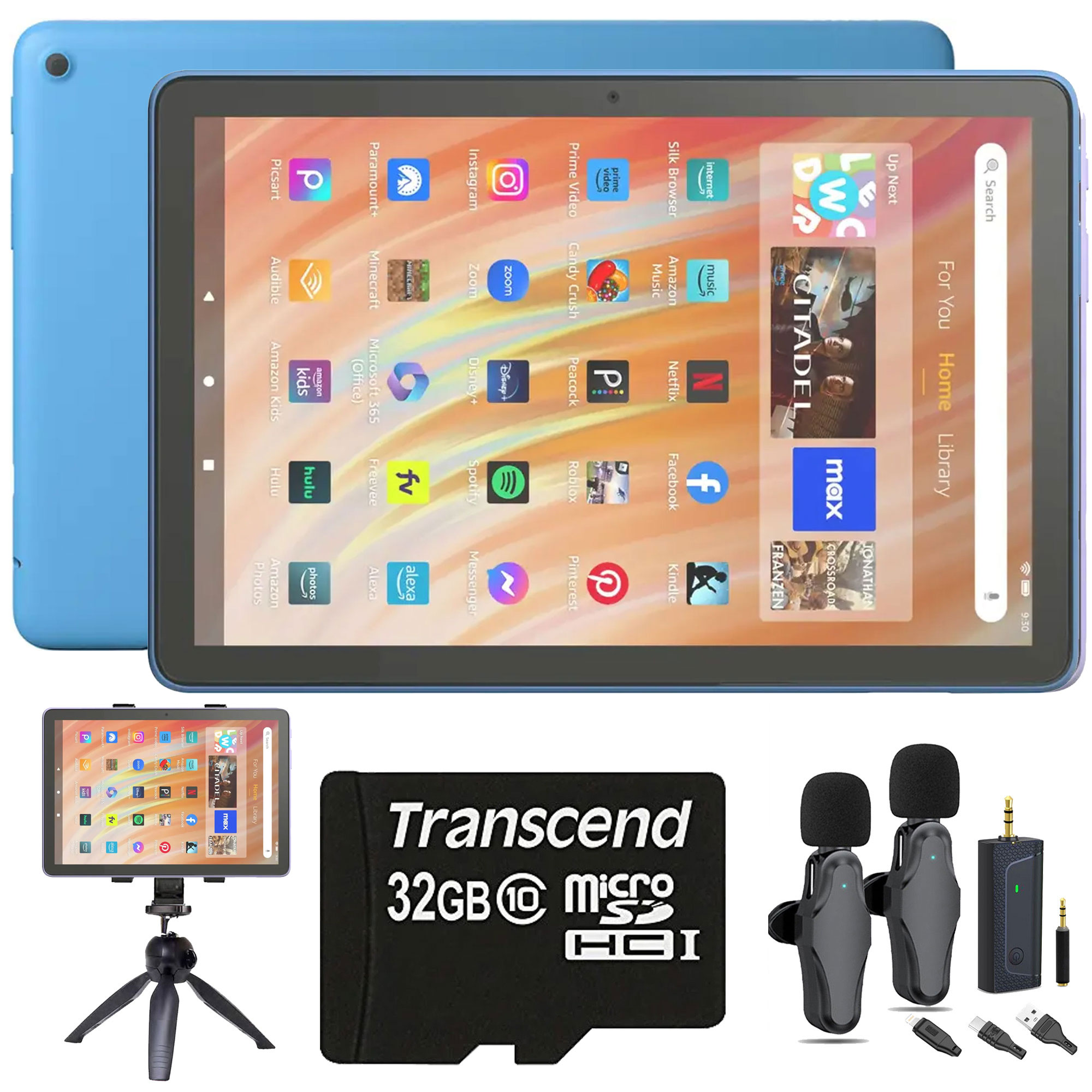 Foto 1 | Tablet Amazon Fire Hd 10 De 32 Gb  10.1 Pulgadas  Wi-fi De 13.ª Generación  Color Océano - Venta Internacional.