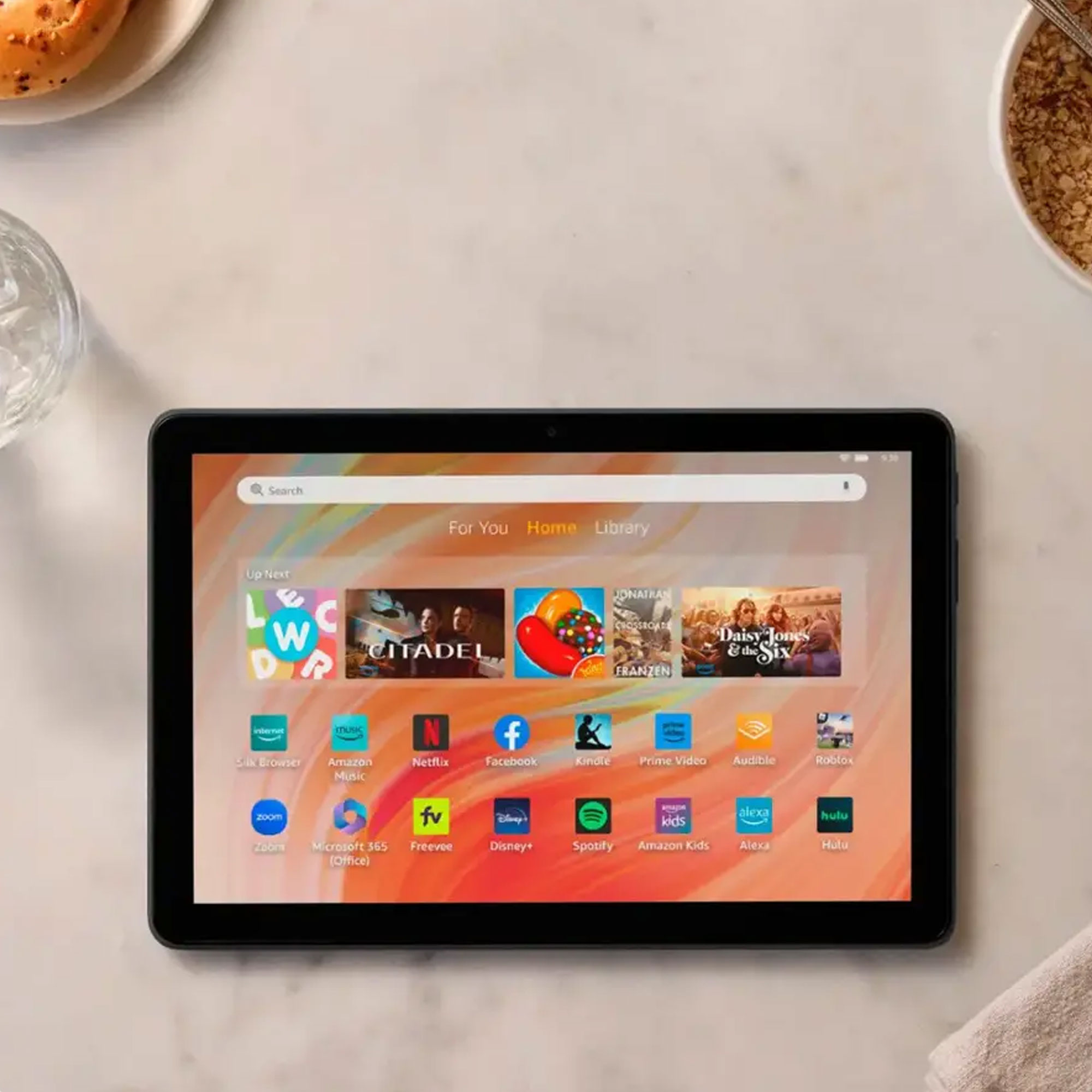 Foto 3 | Tablet Amazon Fire Hd 10 De 32 Gb  10.1 Pulgadas  Wi-fi De 13.ª Generación  Color Océano - Venta Internacional.