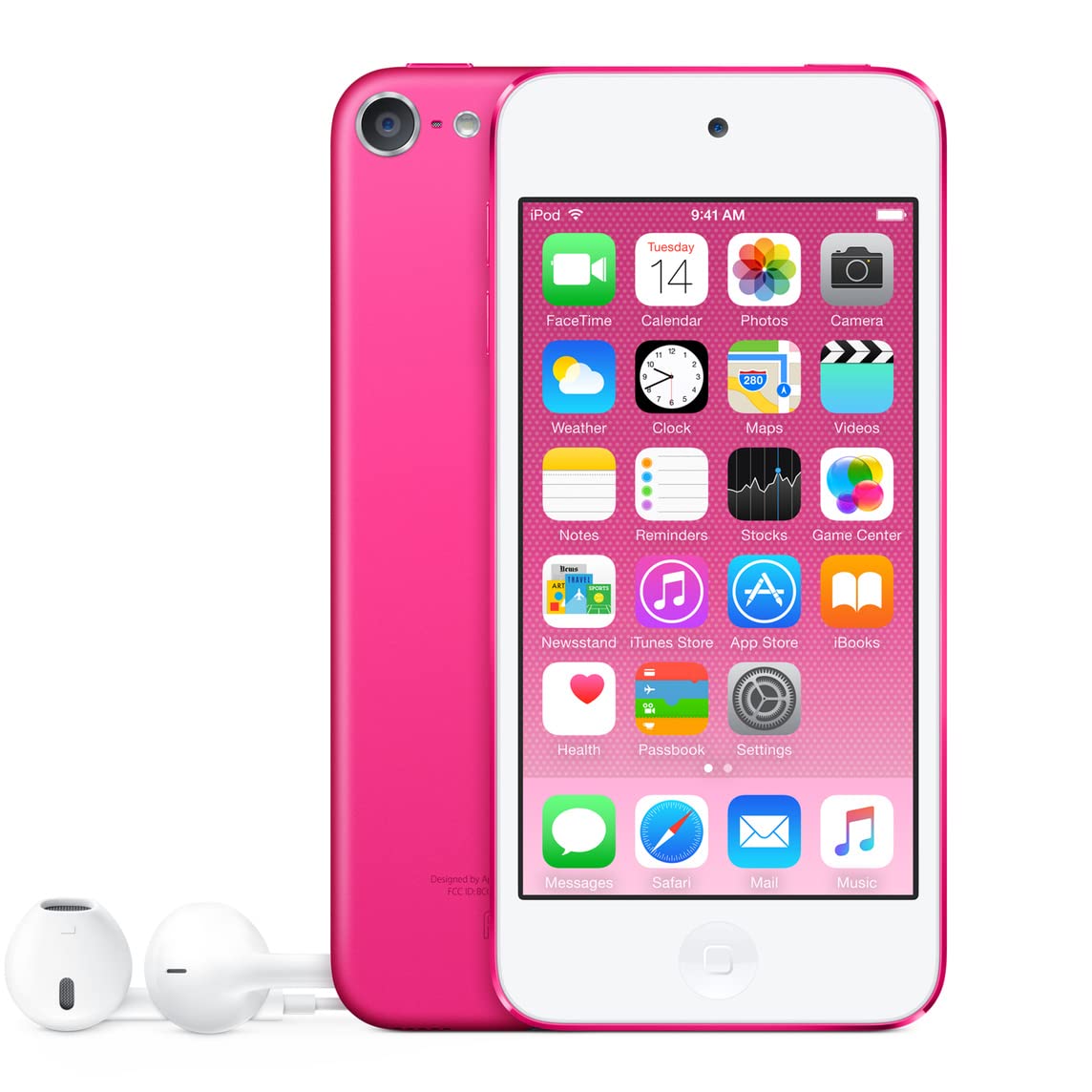 Foto 3 pulgar | Reproductor Mp3 Apple Ipod Touch 6ª Generación 64 Gb Rosa + Auriculares - Venta Internacional.