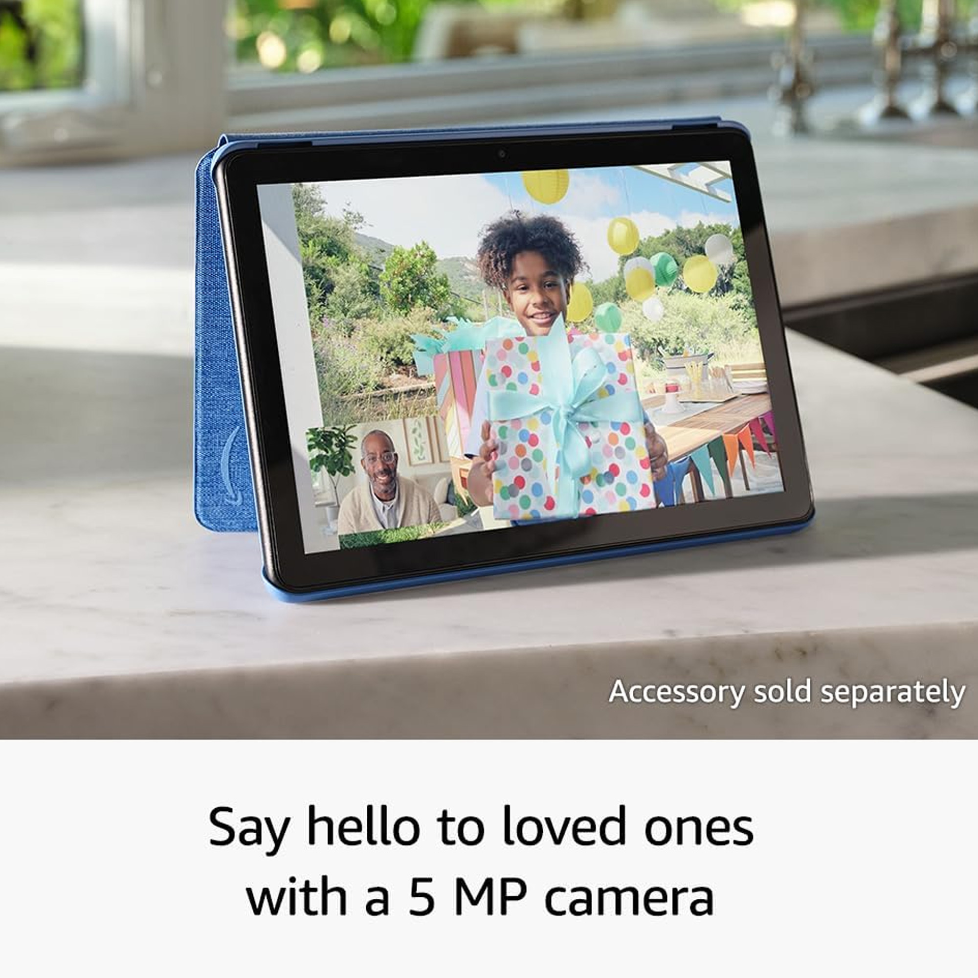 Foto 7 pulgar | Tablet Amazon Fire Hd 10 10.1 32 Gb Lila + Altavoz + 64 Gb - Venta Internacional.