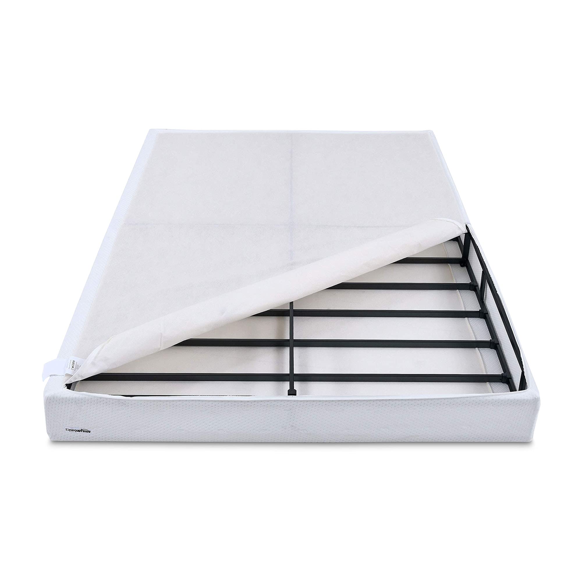 Foto 7 pulgar | Somier Amazon Basics Smart Box Spring De 5 Pulgadas, Doble, Blanco - Venta Internacional.