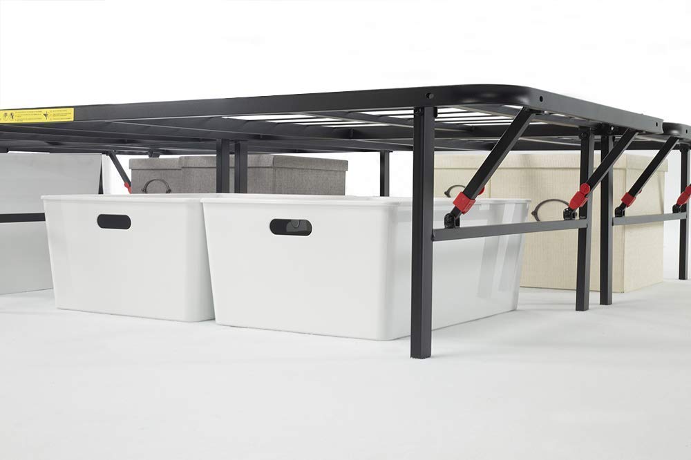 Foto 7 | Somier Con Plataforma Amazon Basics, Plegable, Tamaño Queen - Venta Internacional.