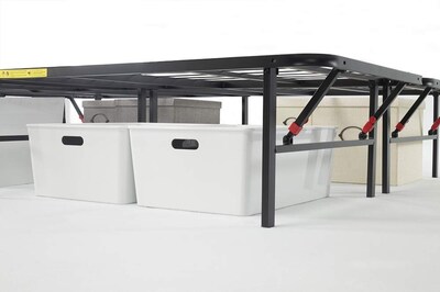 Foto 7 | Somier Con Plataforma Amazon Basics, Plegable, Tamaño Queen - Venta Internacional.