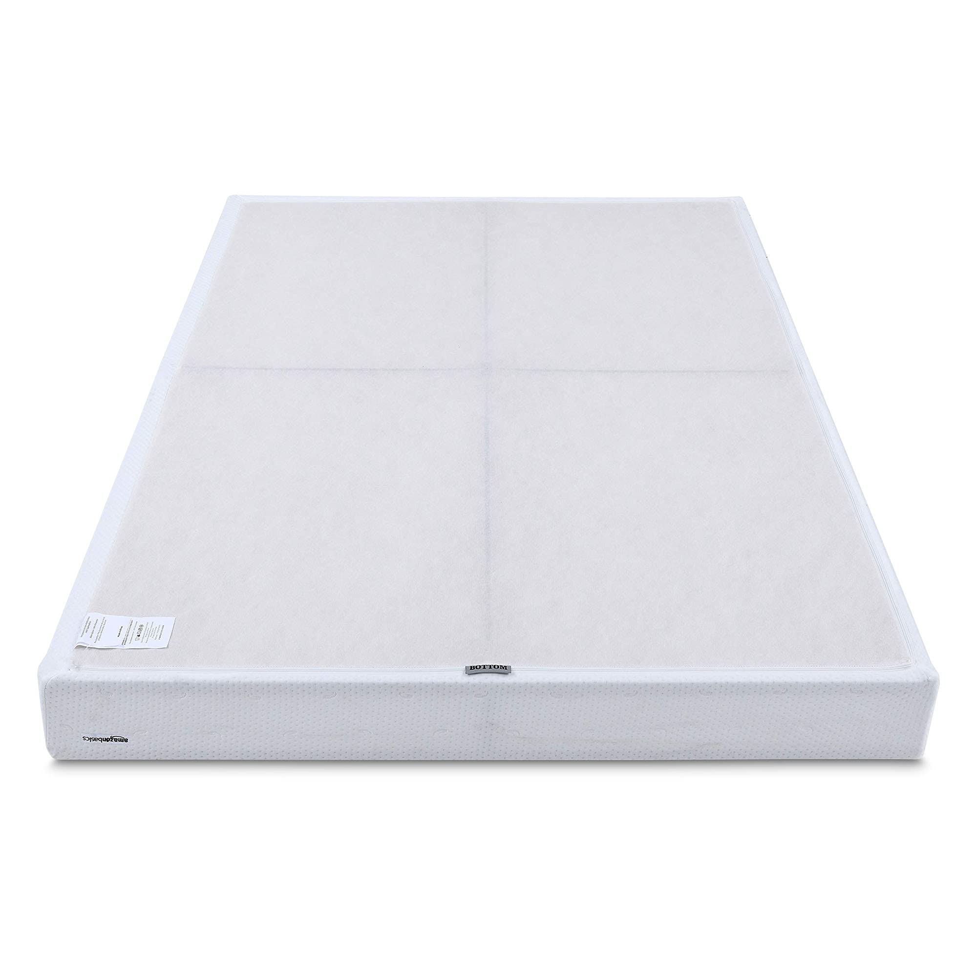 Foto 5 pulgar | Base De Cama Amazon Basics Smart Box Spring De 5 Pulgadas, Color Blanco Completo - Venta Internacional.