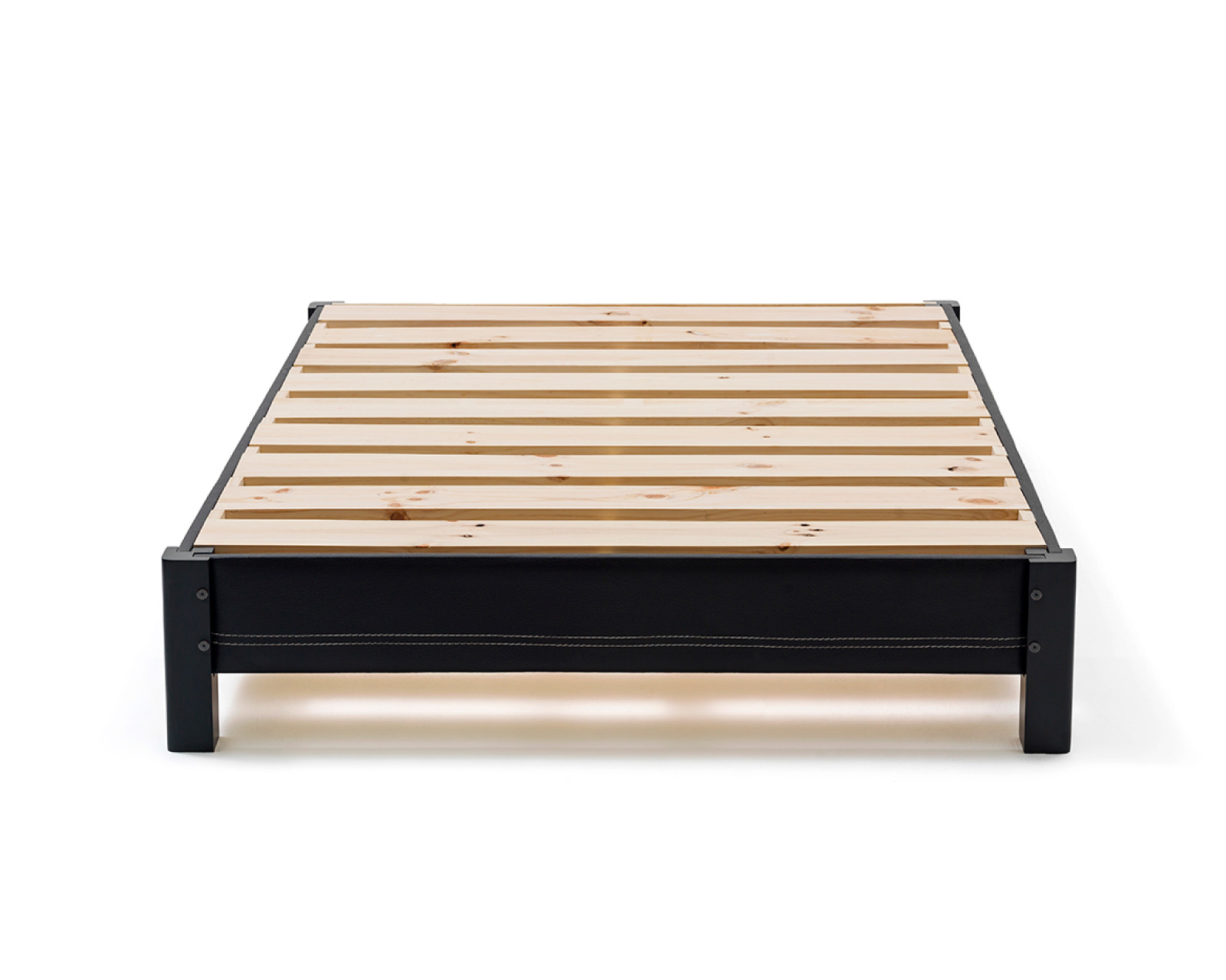 Base de Cama Matrimonial Sensei Armable de Madera Vinipiel