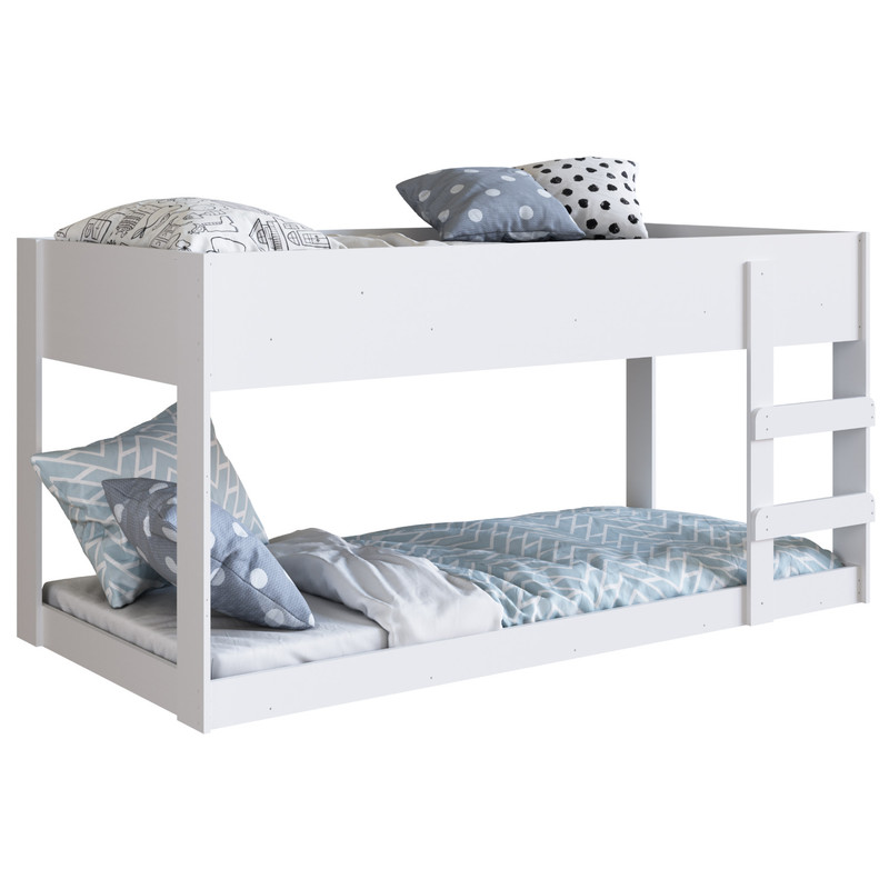 Litera Doble KingsHouse KINGBUNK3 color Blanco Individual