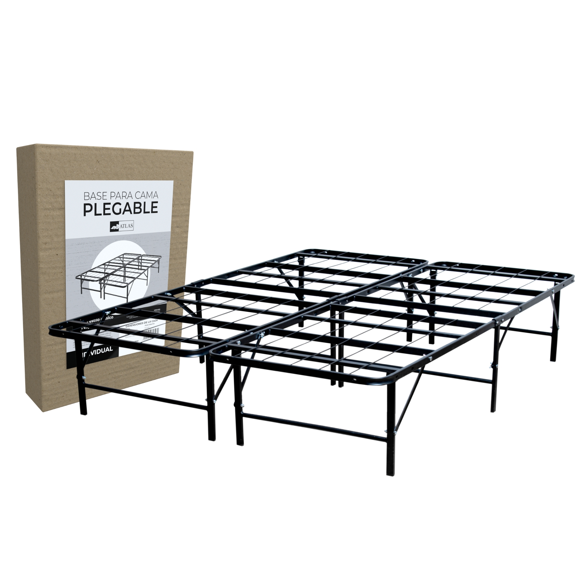 Foto 2 pulgar | Cama Plegable Individual Atlas