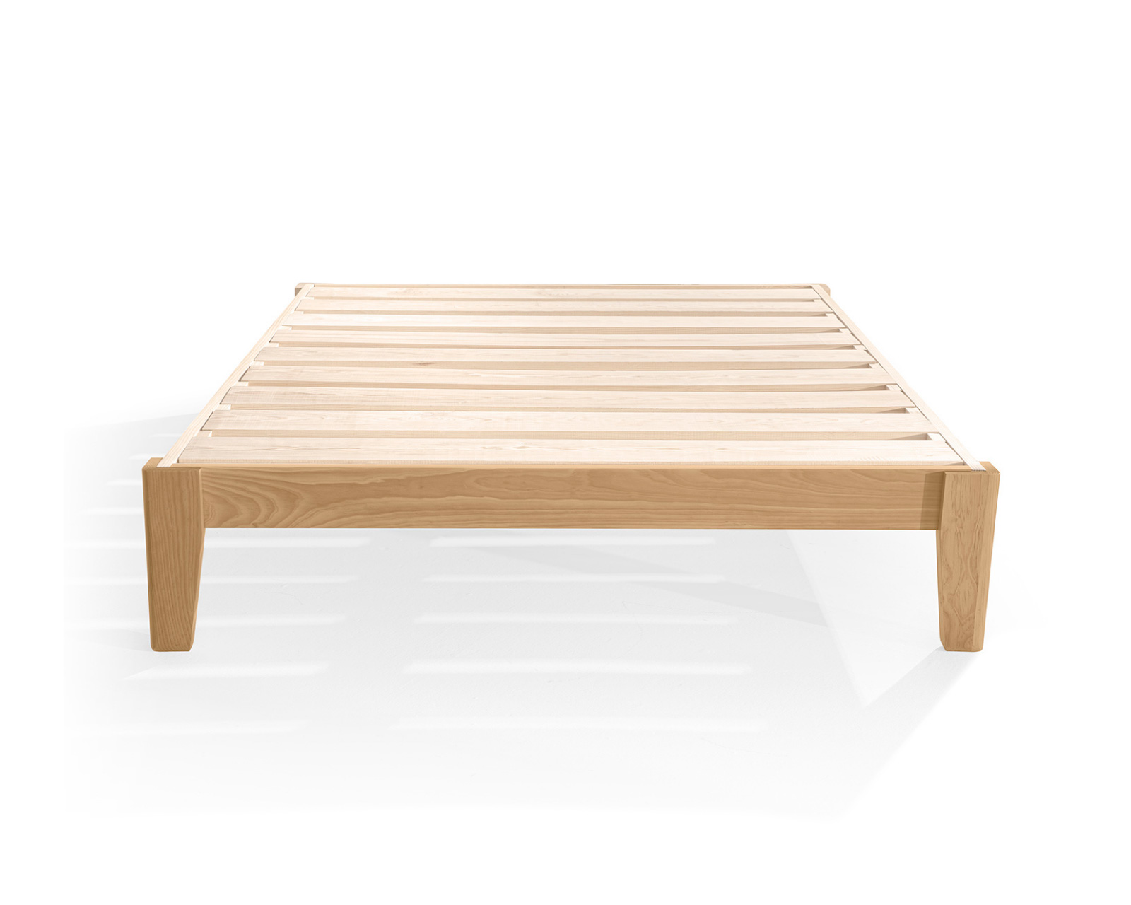 Base de Cama Individual Sensei Armable de Madera Nigra