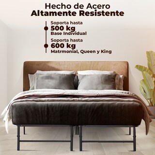 Foto 4 | Base Plegable Matrimonial Jaco Negro