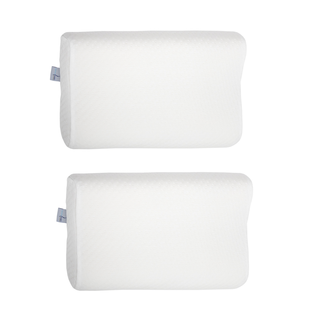 Two Pack Almohadas Súper Suave De Memory Foam Paquete De Dos Almohadas De Memory Foam Individuales Súper Suaves