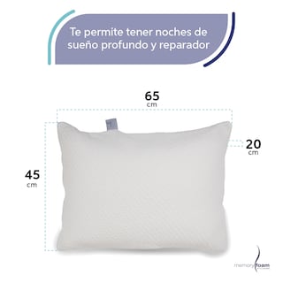 Foto 5 | Almohada Cloud De Memory Foam Para Las Presonas Que Cambian De Posición Toda La Noche Almohada Suave Como De Plum
