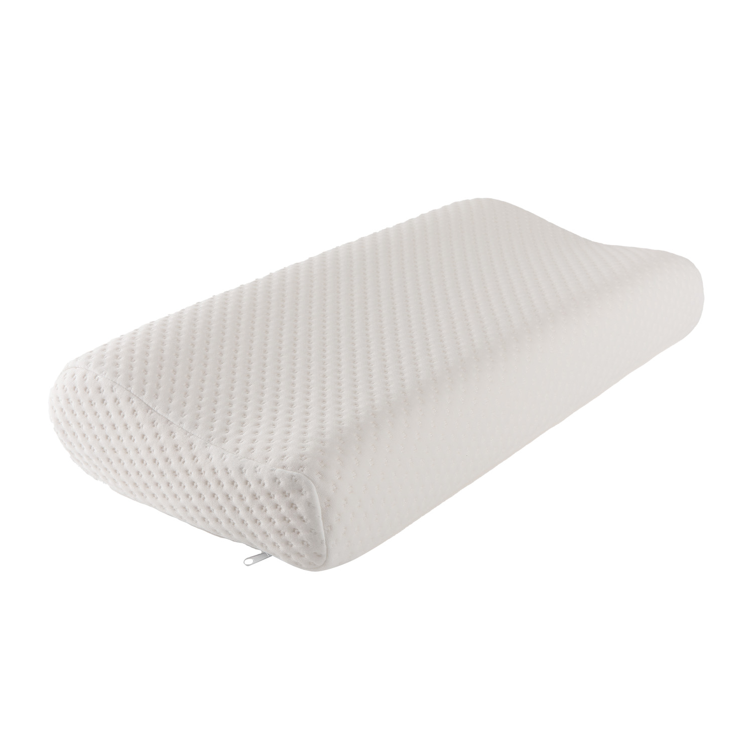 Almohada Súper Suave De Memory Foam Ergonómica Individual Color Blanco