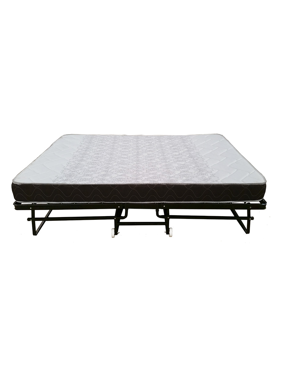 Cama Plegable Con Colchón De Resortes