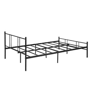 Foto 2 | Cama de Bases Homemake Locarno Double Black B Negro 197 x 141 x 80.5 cm