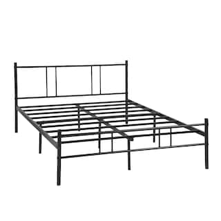 Foto 3 | Cama de Bases Homemake Locarno Double Black B Negro 197 x 141 x 80.5 cm